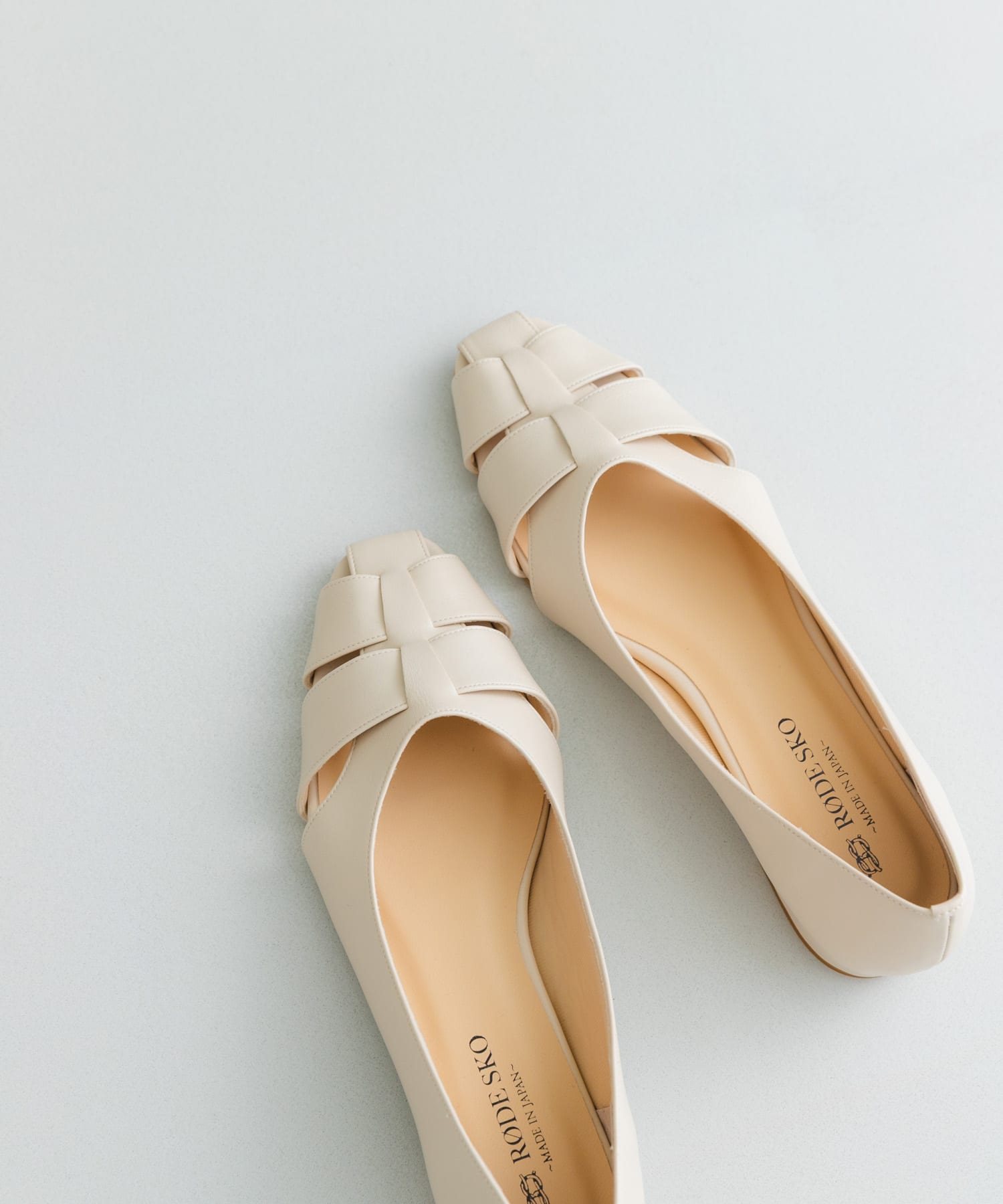 『MADE IN JAPAN』 1.5センチグルカパンプス IVORY 36