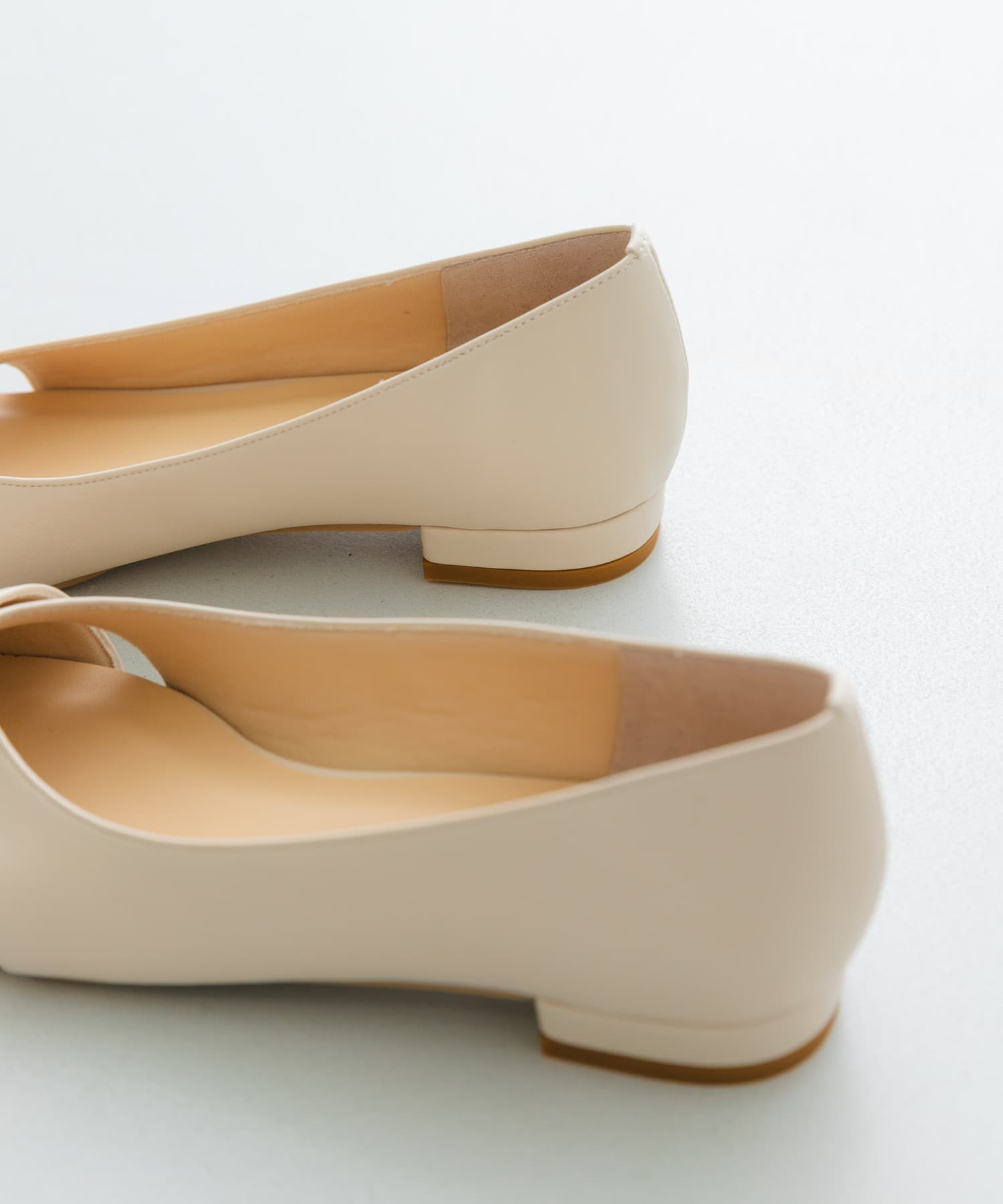 『MADE IN JAPAN』 1.5センチグルカパンプス IVORY 36