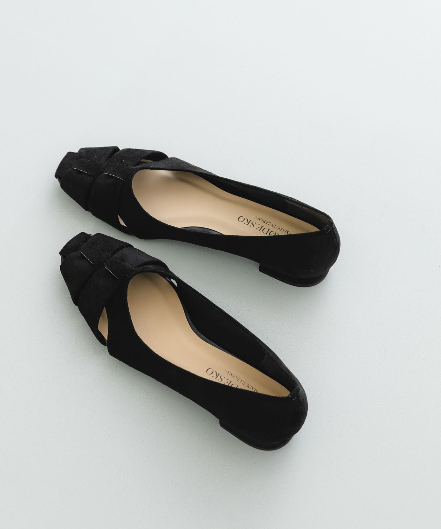 『MADE IN JAPAN』 1.5センチグルカパンプス BLACK/S 36