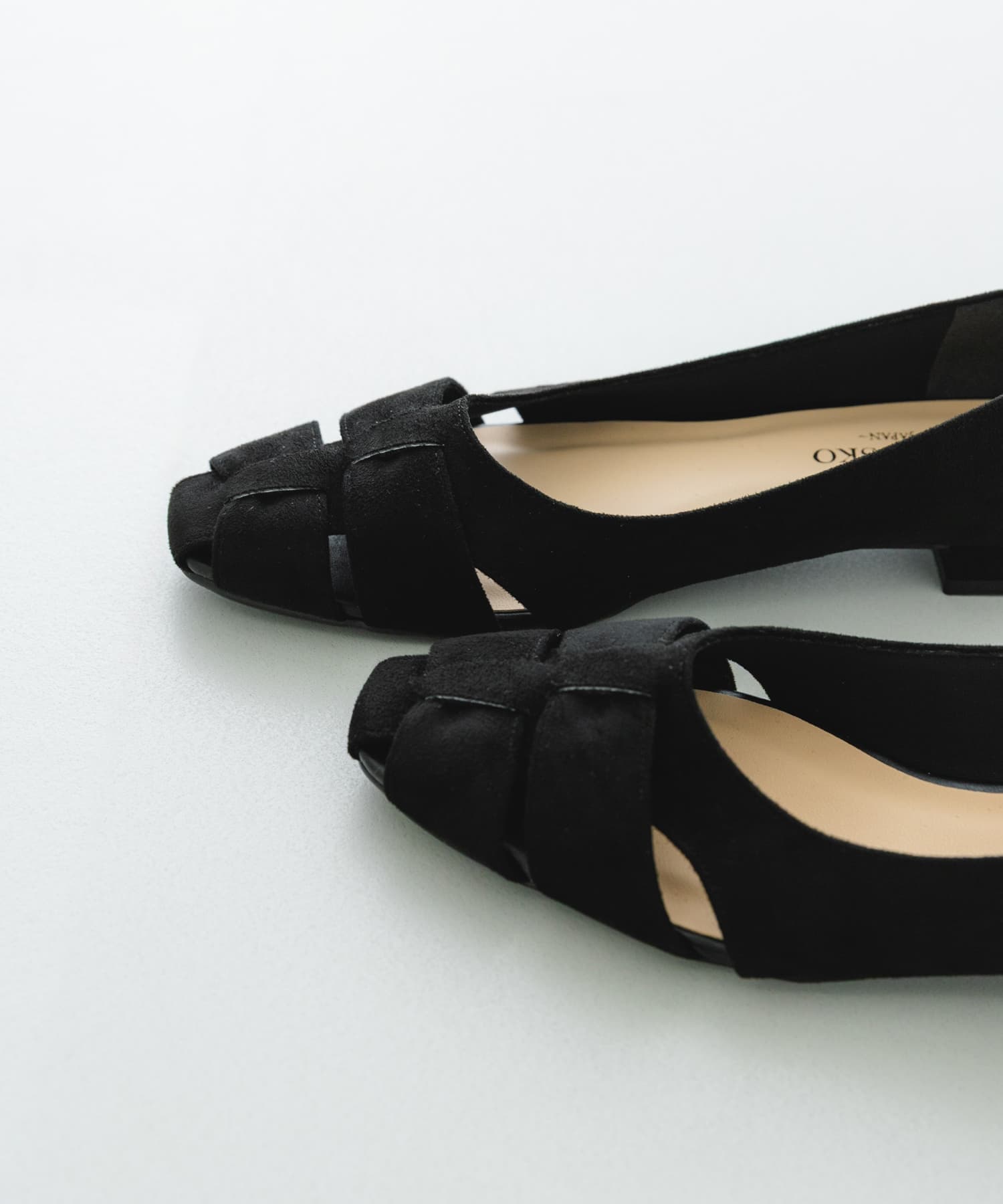 『MADE IN JAPAN』 1.5センチグルカパンプス BLACK/S 36