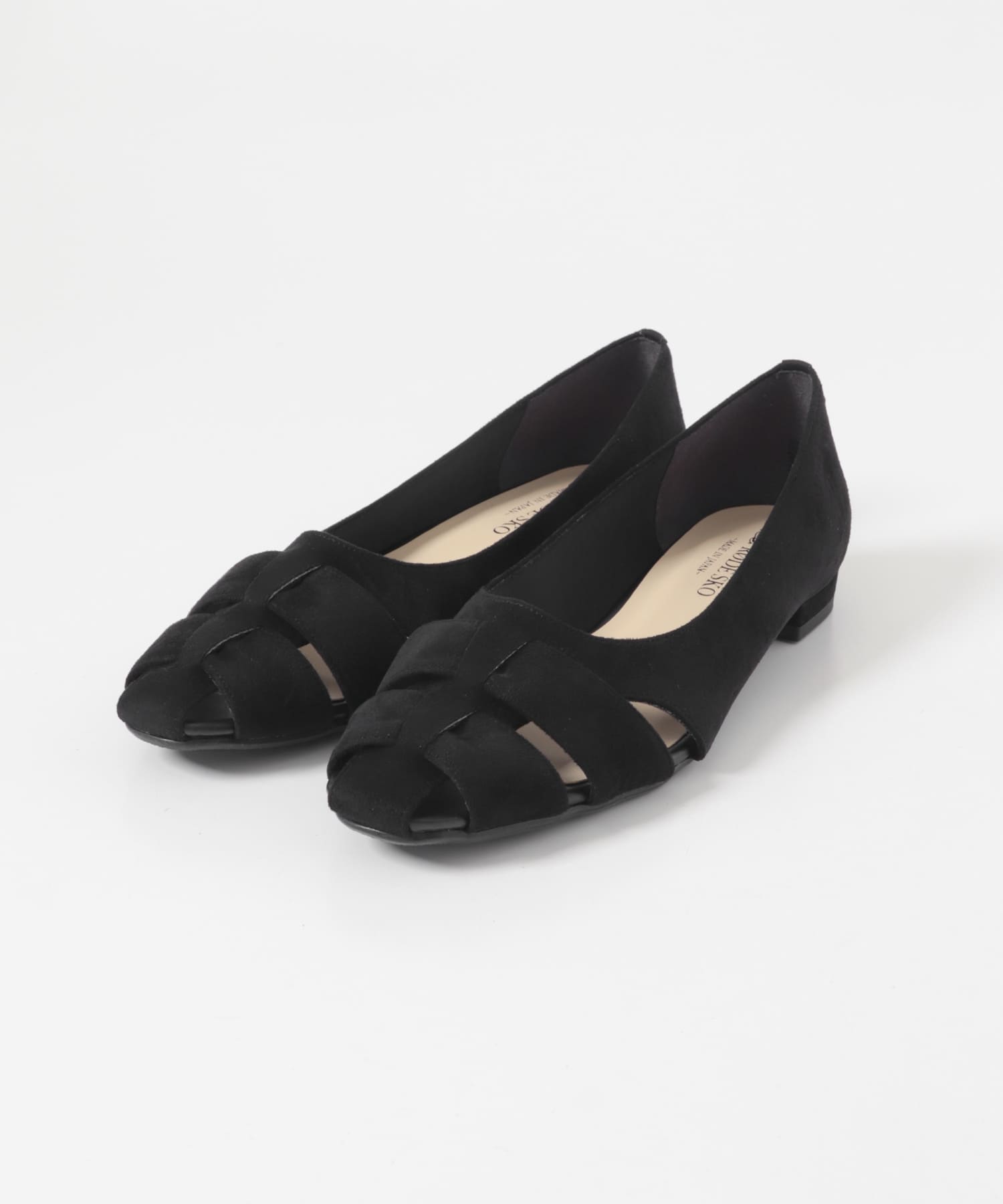 『MADE IN JAPAN』 1.5センチグルカパンプス BLACK/S 36