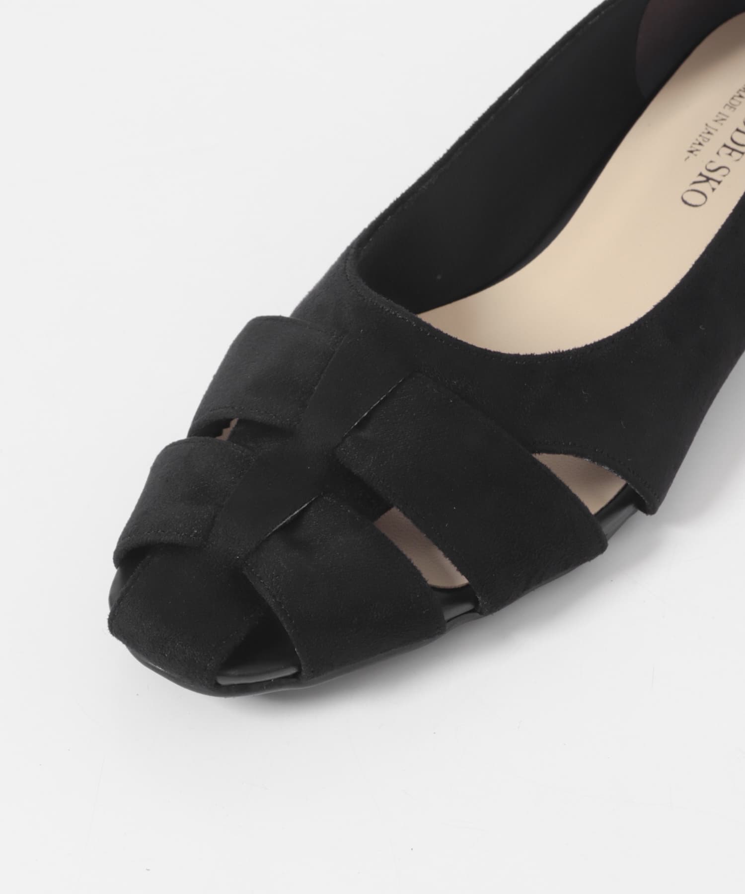 『MADE IN JAPAN』 1.5センチグルカパンプス BLACK/S 36