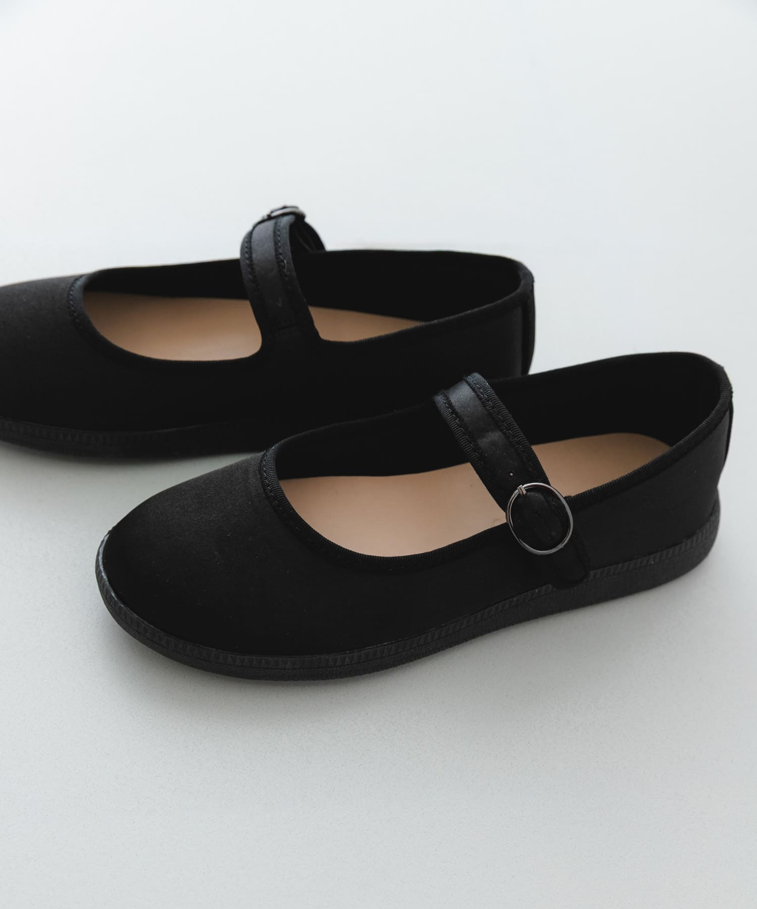 撥水メリージェーン BLACK 36