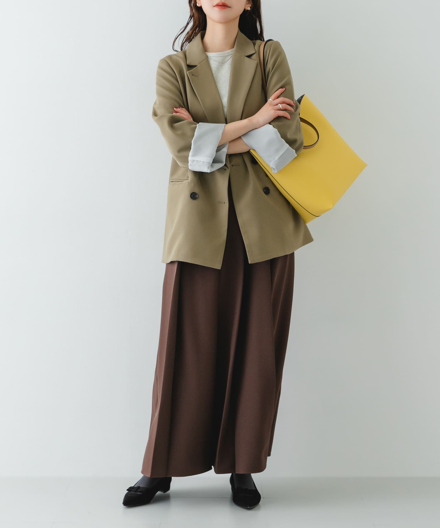 『MADE IN JAPAN』 ダブルリボンフラットパンプス BLACK 37