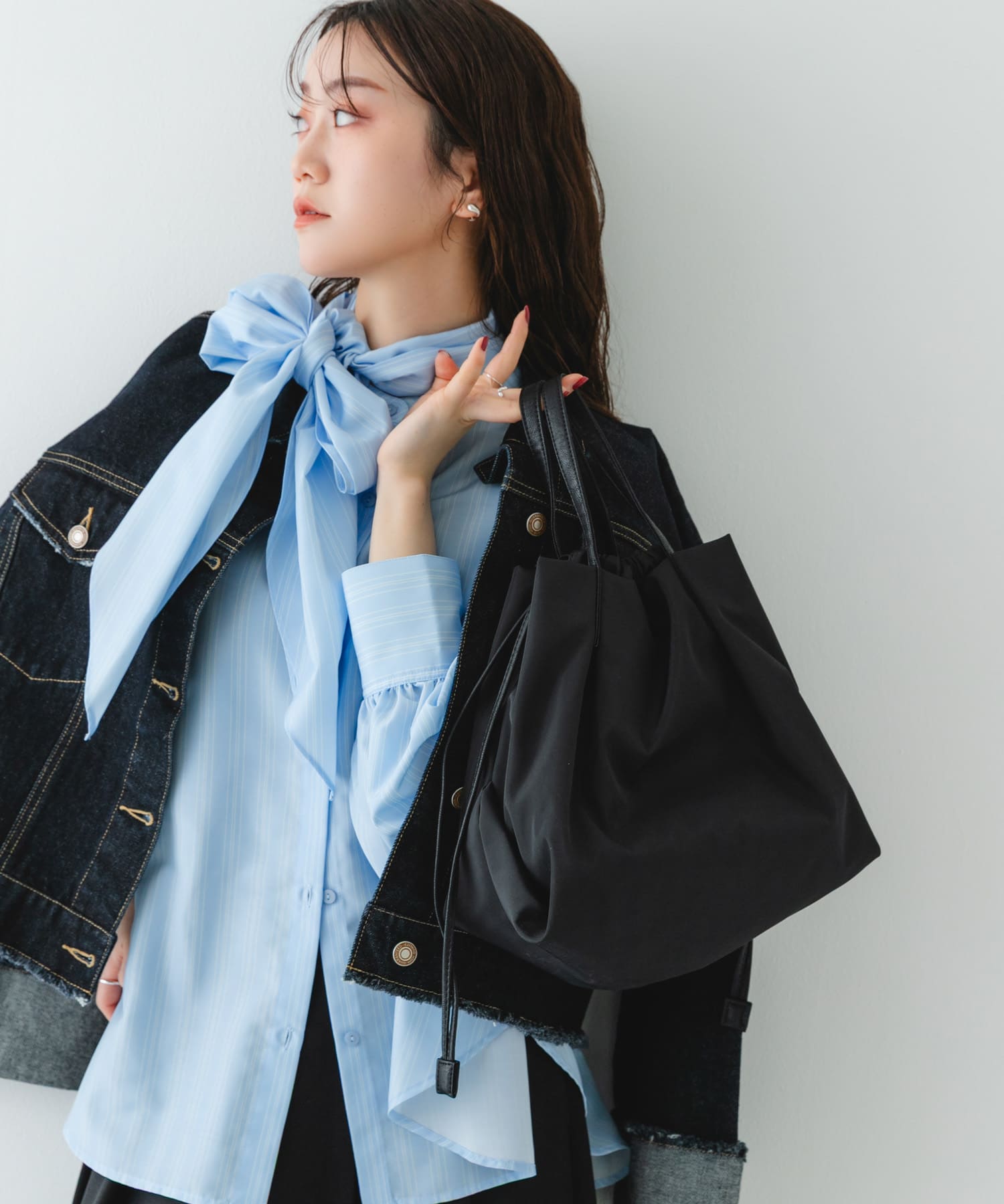 ウォーターレペレントミニショルダー BLACK One