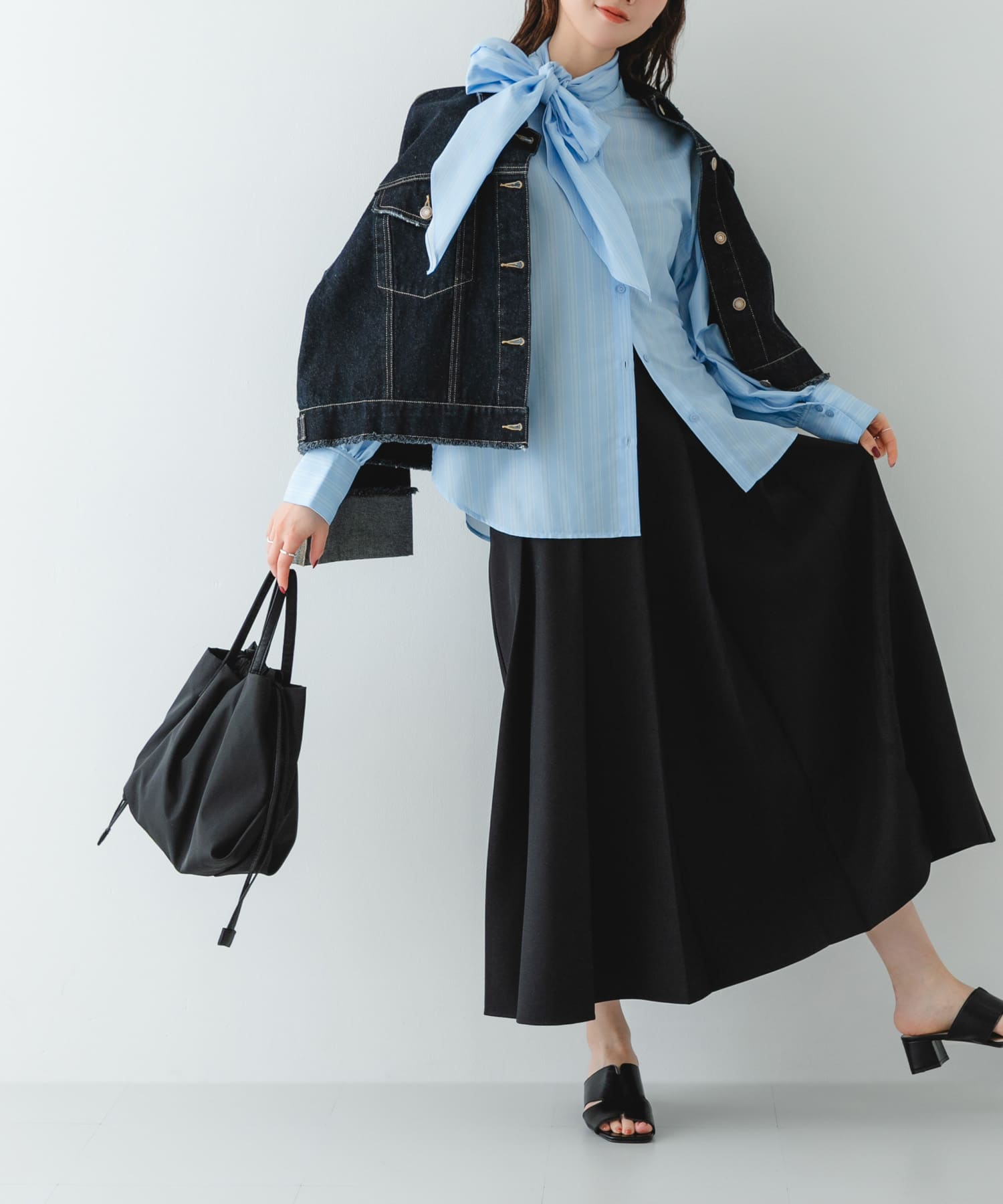 ウォーターレペレントミニショルダー BLACK One