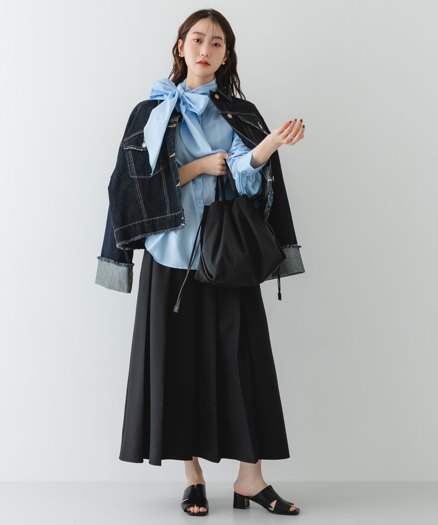 ウォーターレペレントミニショルダー BLACK One