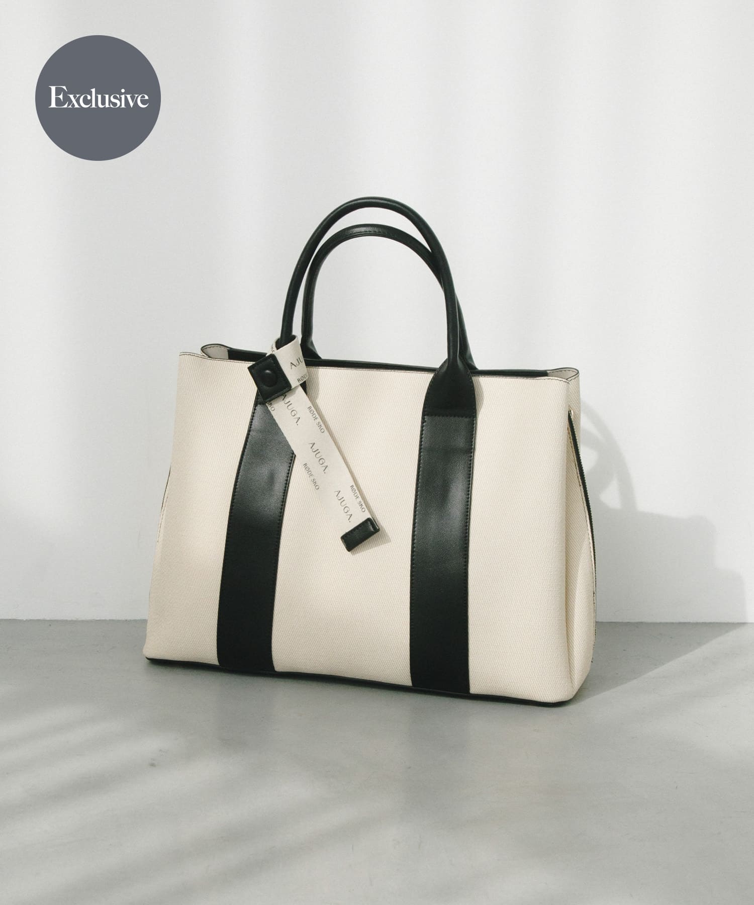 『別注』AJUGA.×RODE SKO　ロゴリボン付ビッグトート