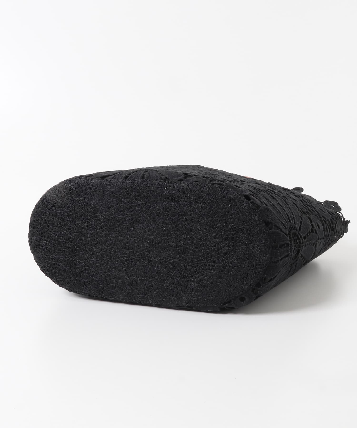 フラワーチャームトートバッグ BLACK One