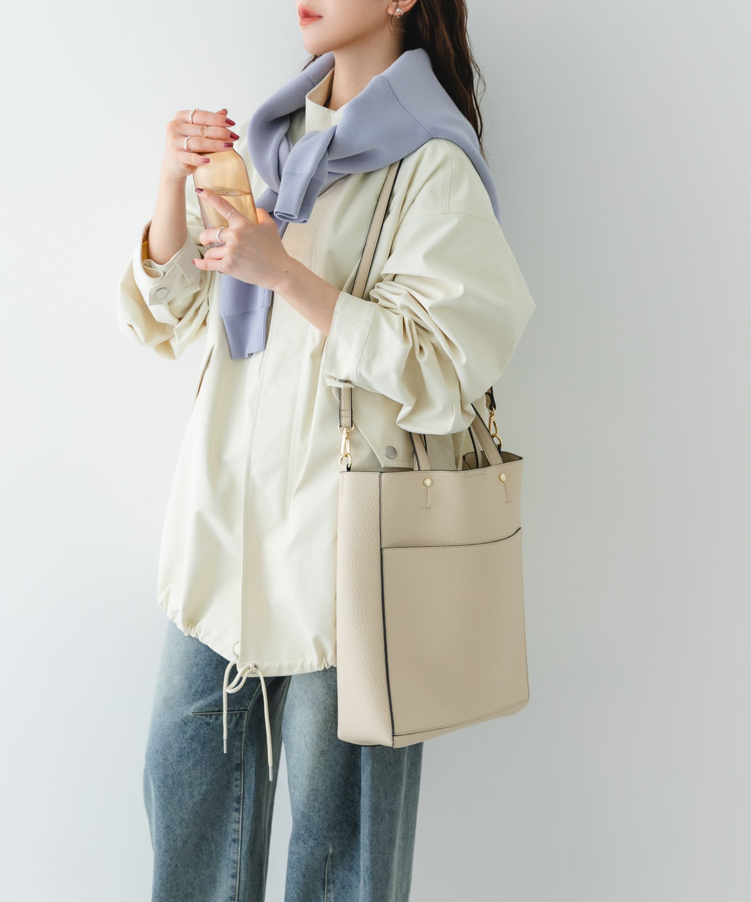 スリーブケース付2WAYトートバッグ OFF One