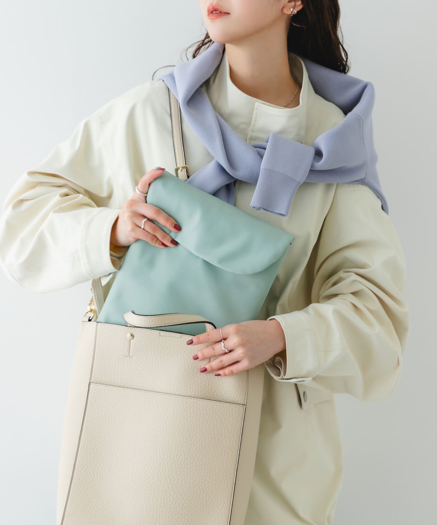 スリーブケース付2WAYトートバッグ OFF One