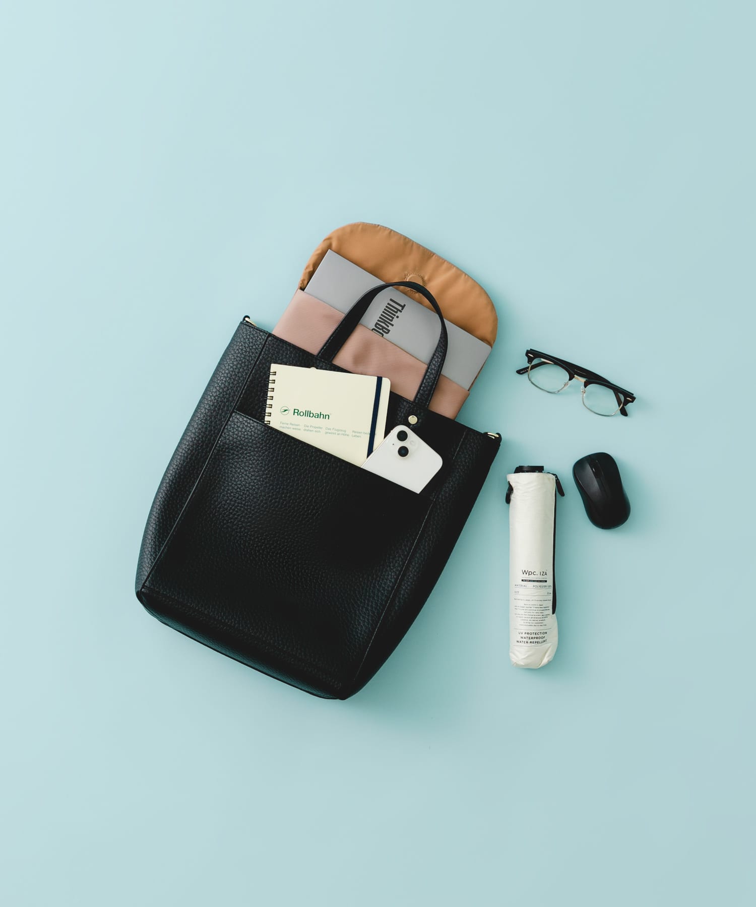 スリーブケース付2WAYトートバッグ