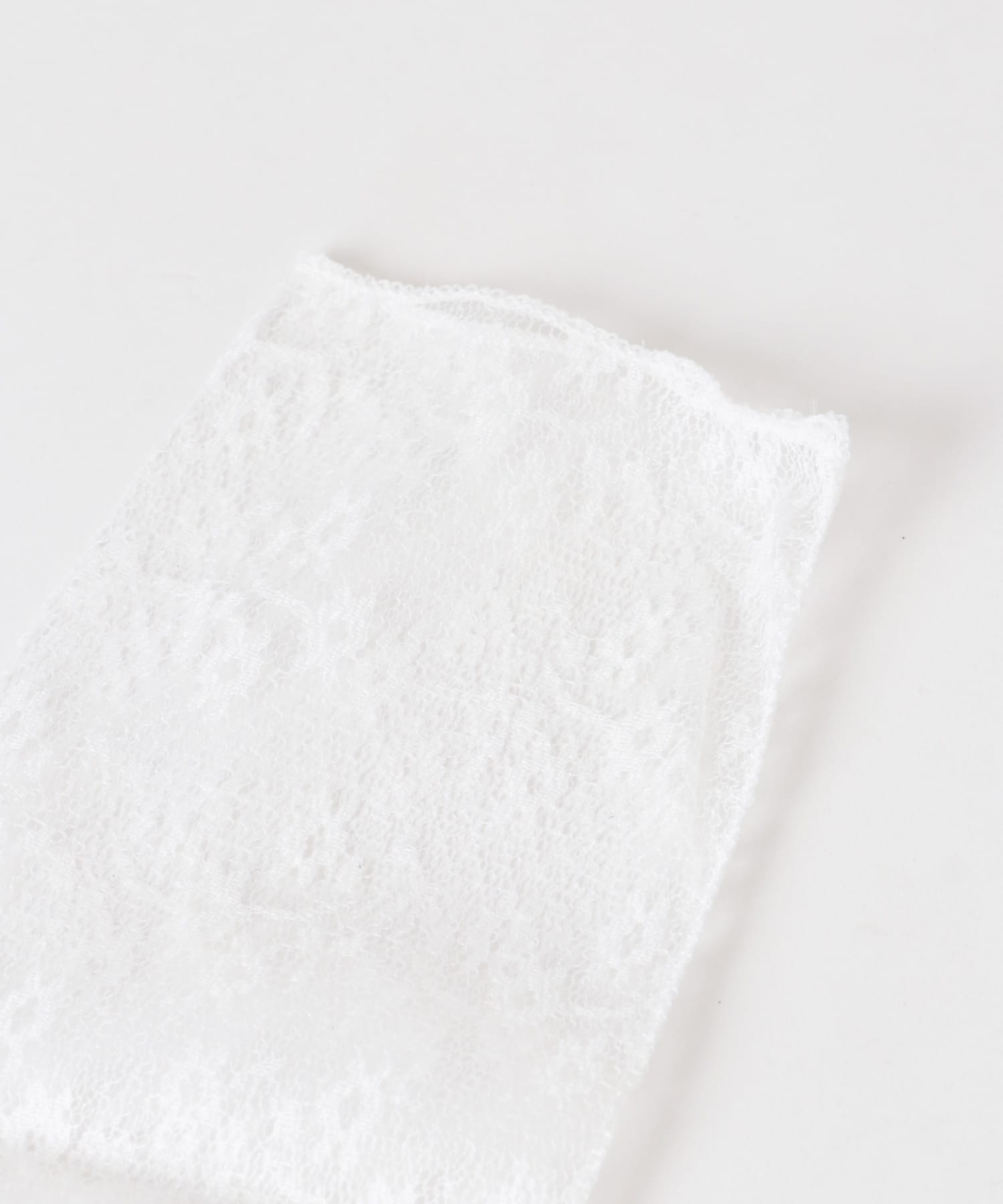 レースアームカバー WHITE One