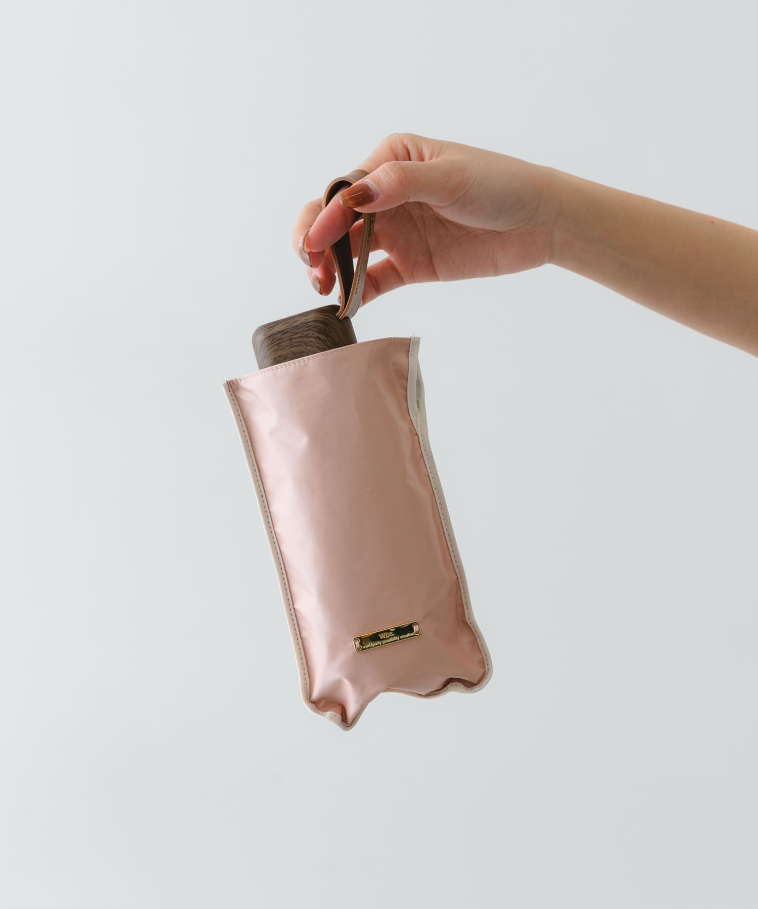 Wpc.　バイカラーパイピング日傘