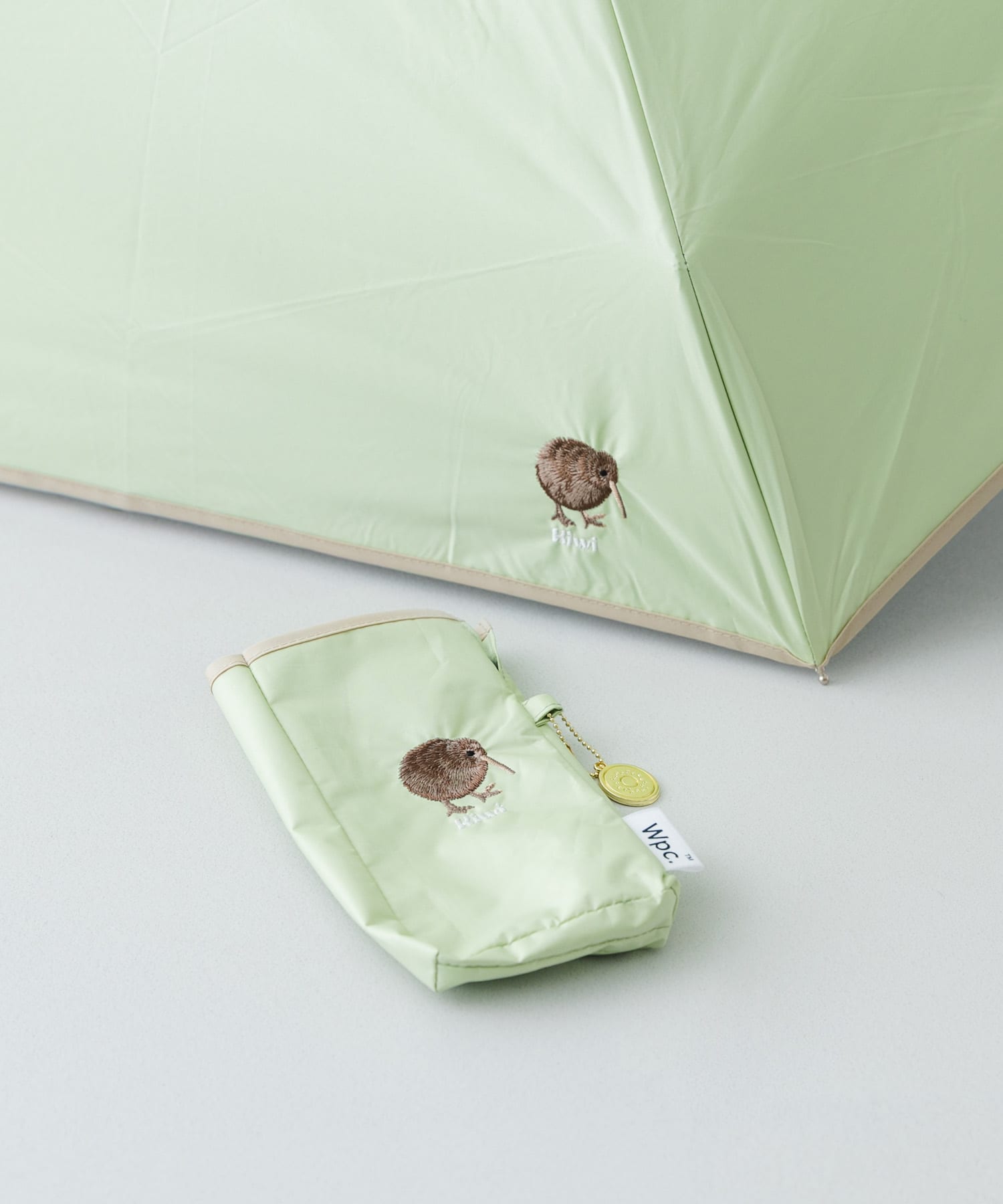 Wpc.　アニマル刺繍日傘 PISTACHIO One