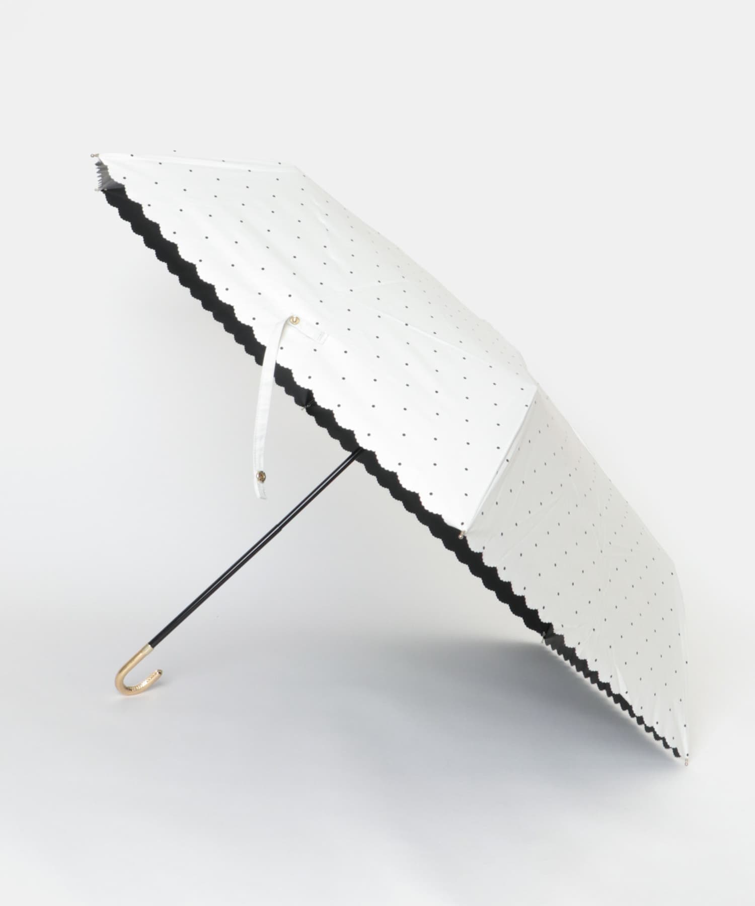 Wpc.　レースカットドット日傘 OFF One