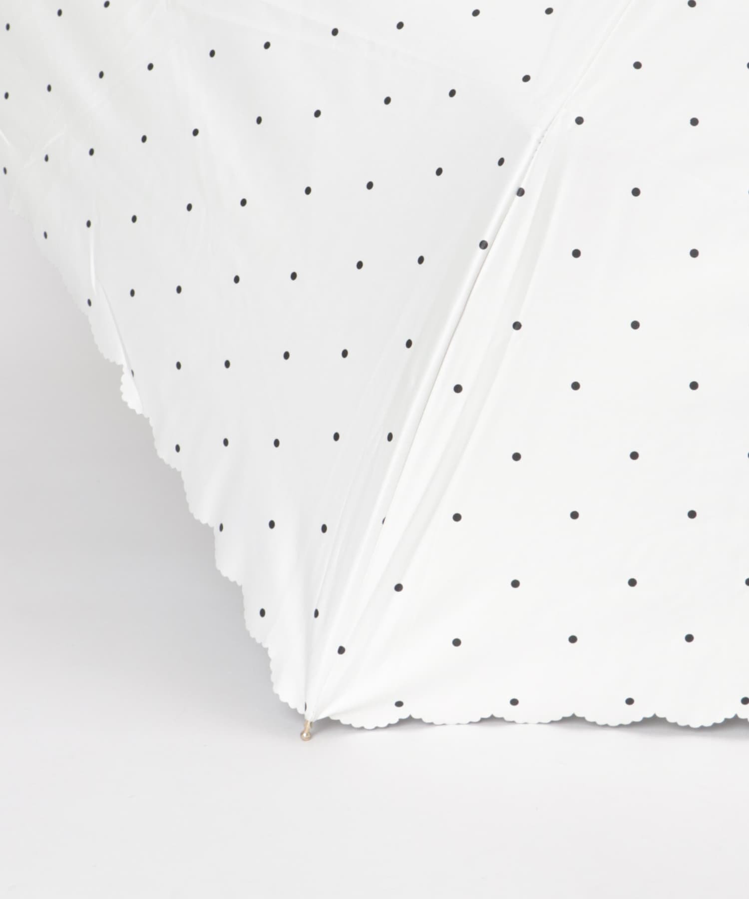 Wpc.　レースカットドット日傘 OFF One