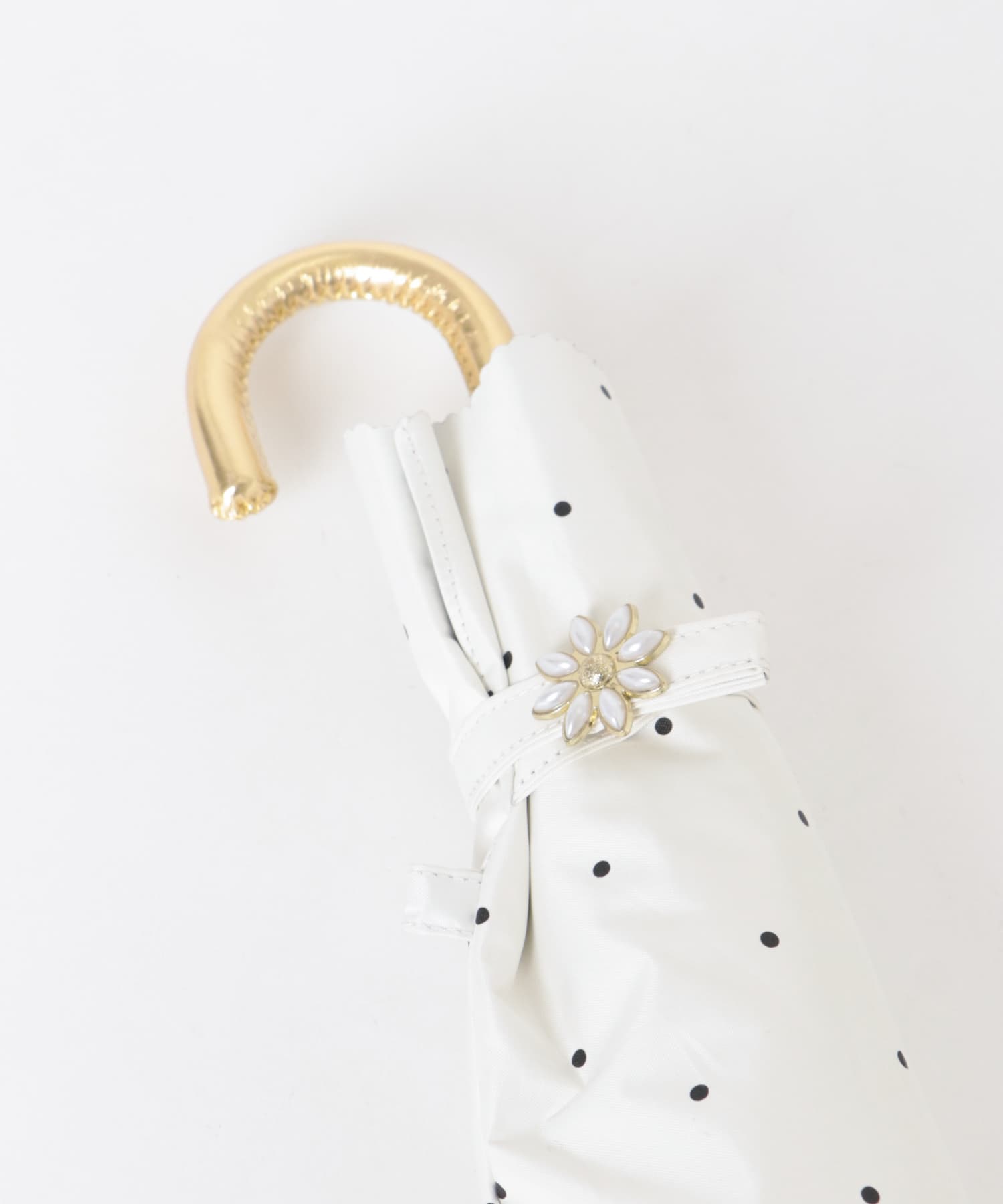 Wpc.　レースカットドット日傘 OFF One