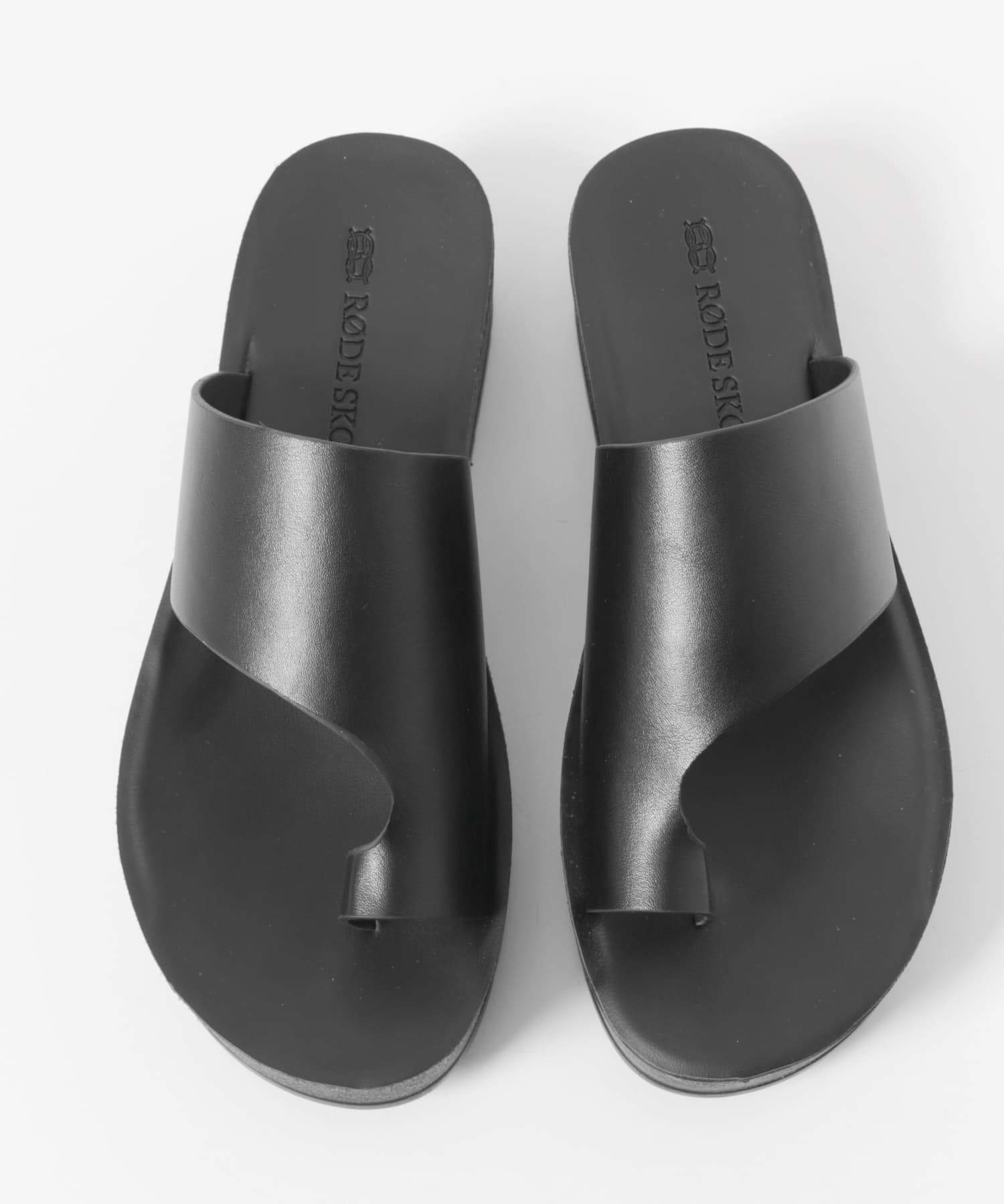 厚底トングサンダル BLACK 36