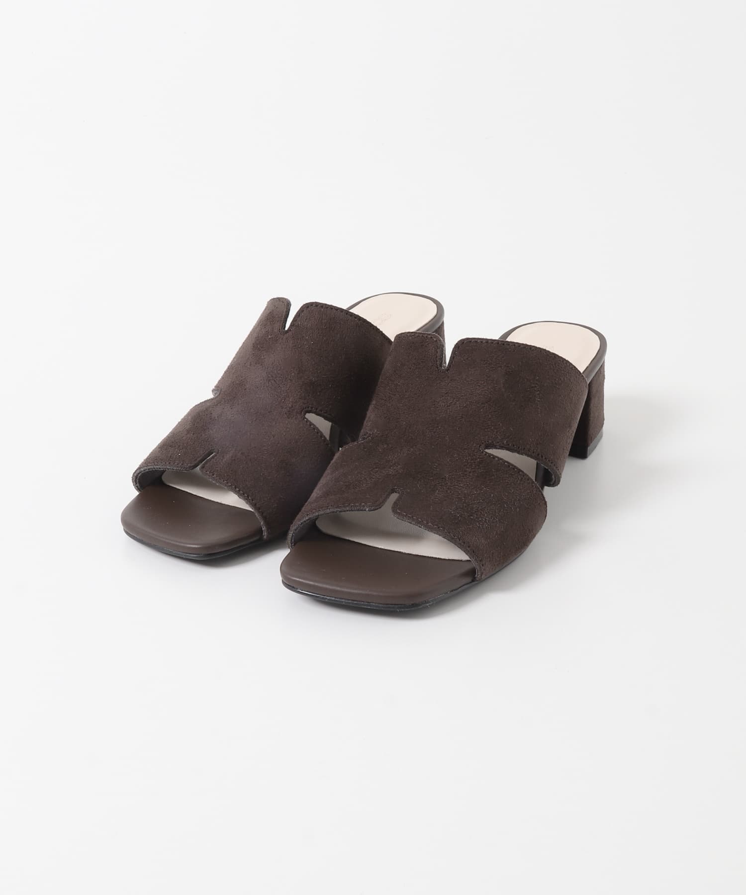 デザインカットアッパーミュール(36 BLACK): シューズ｜URBAN RESEARCH