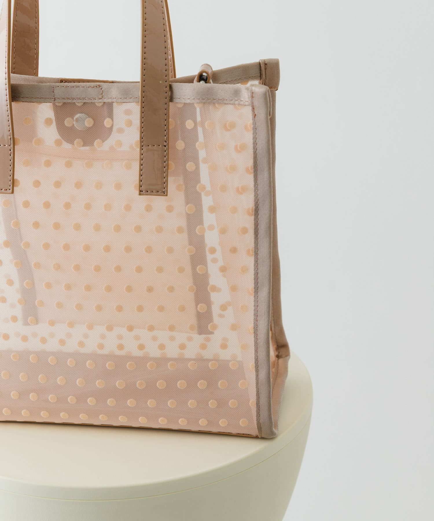 ドットシアーバッグ BEIGE -
