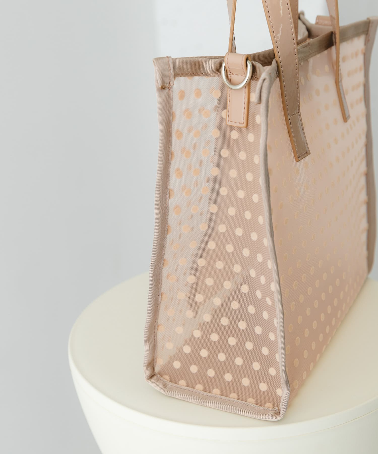 ドットシアーバッグ BEIGE -