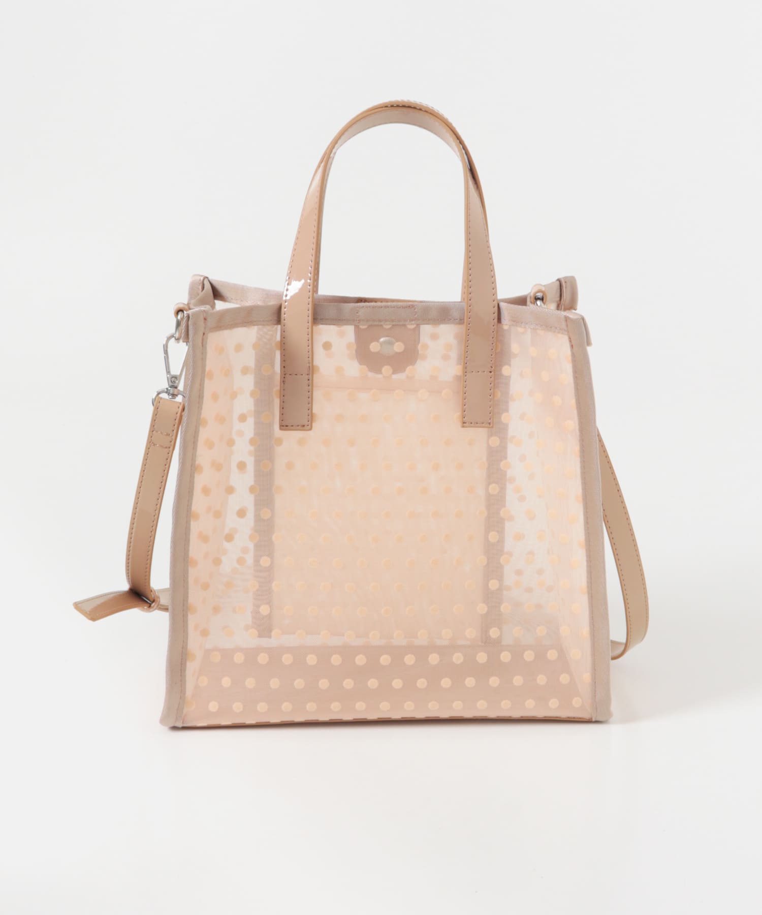 ドットシアーバッグ BEIGE -