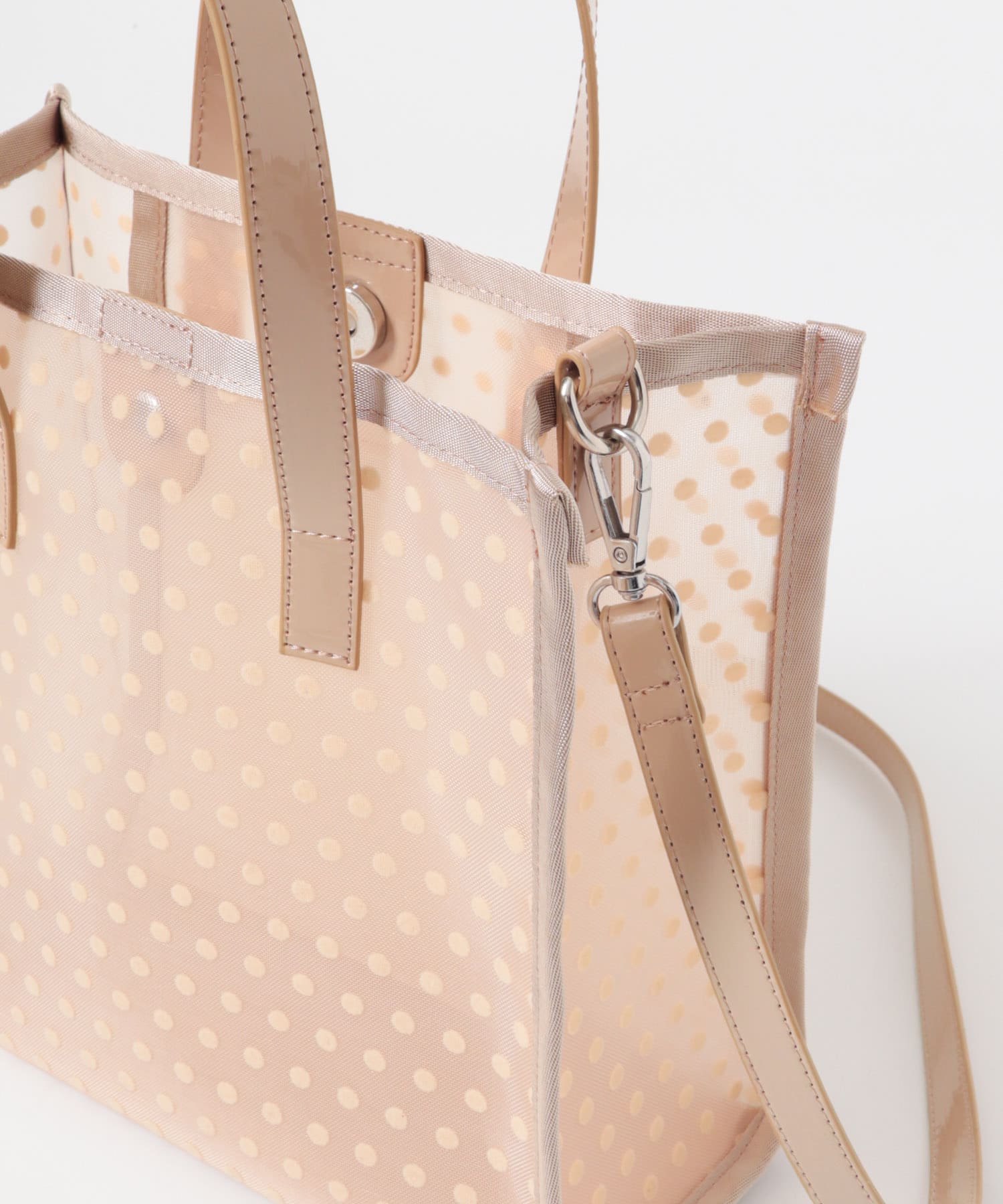 ドットシアーバッグ BEIGE -