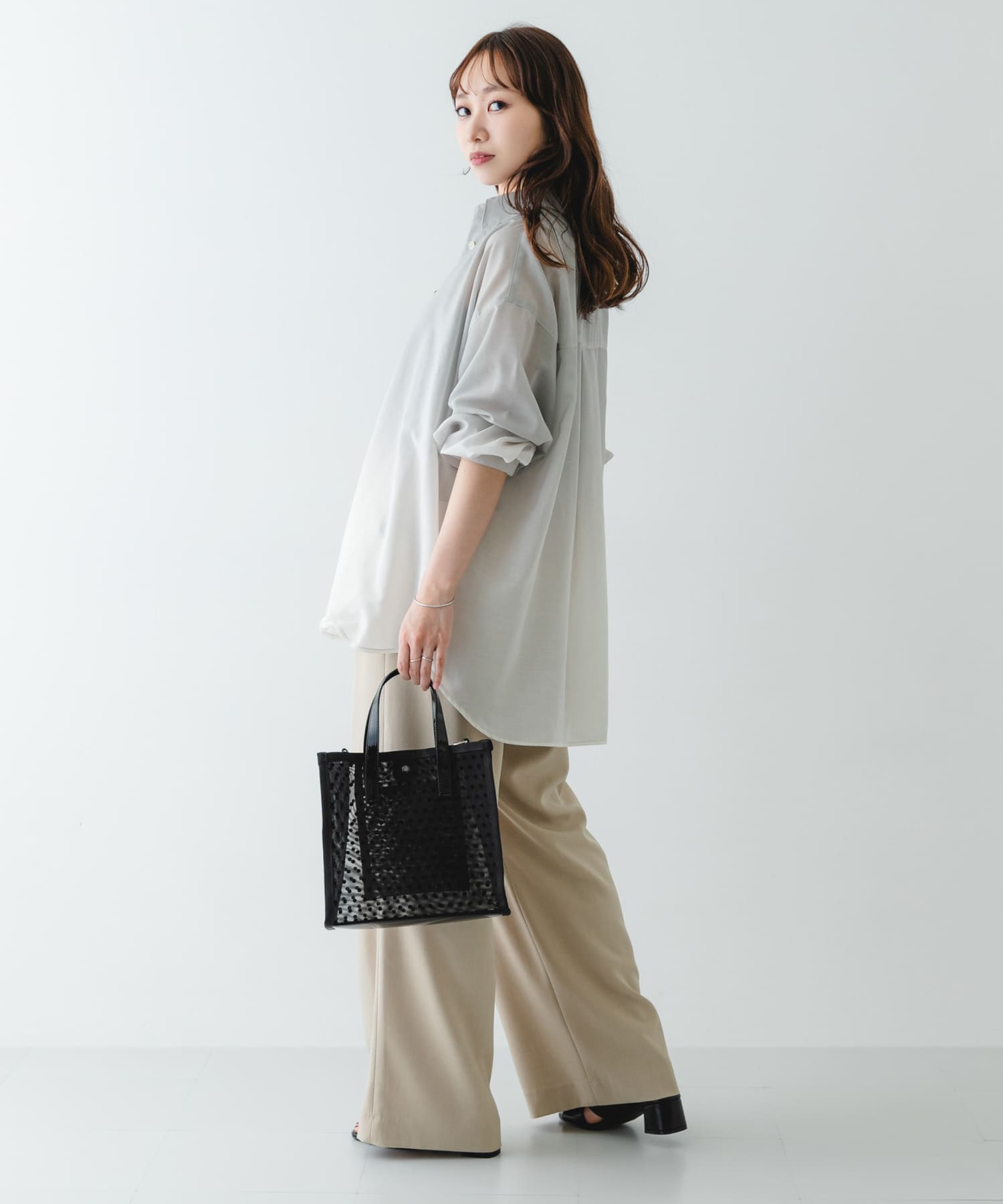 ドットシアーバッグ BLACK -