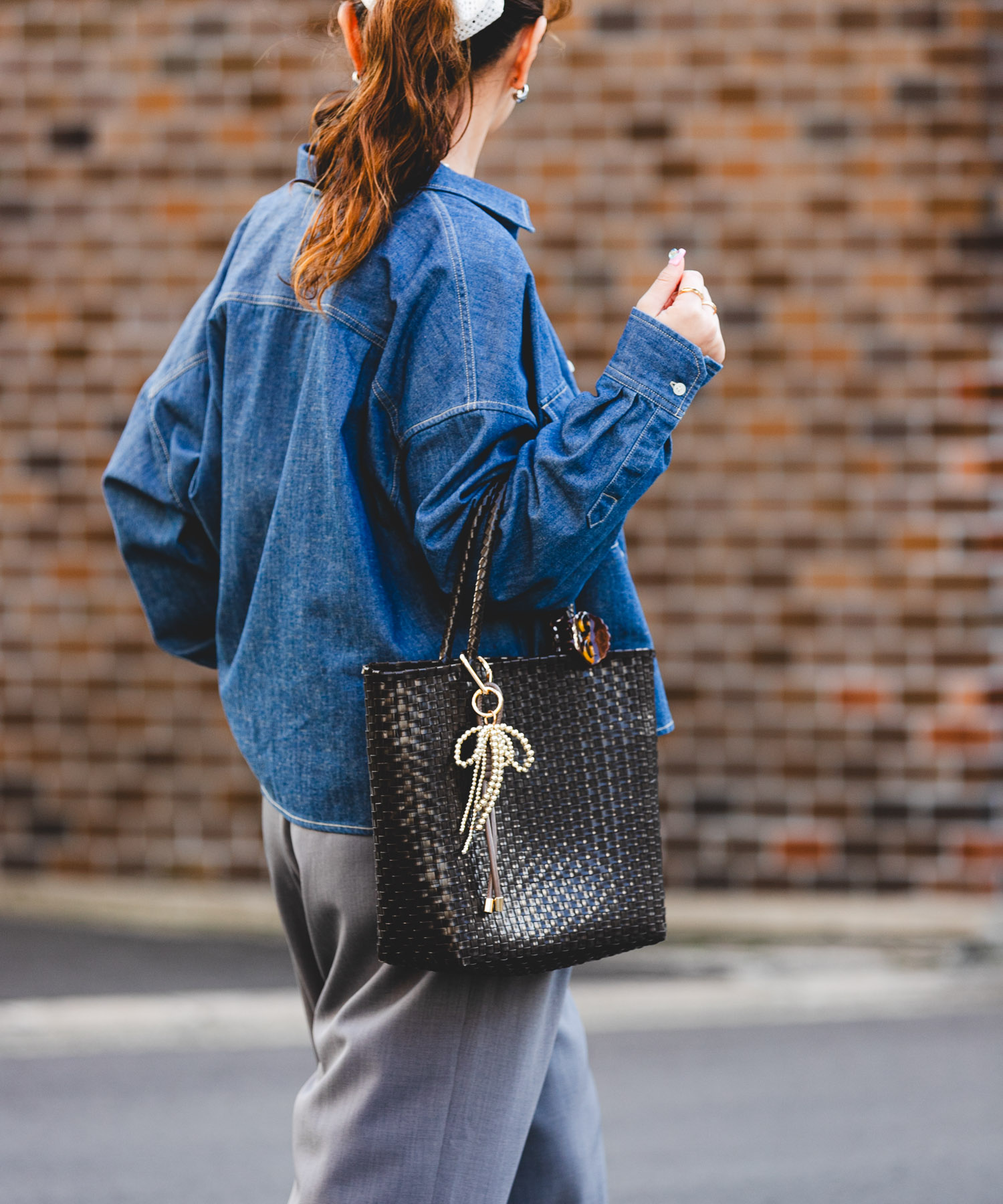 クリップチャームメルカドバッグ