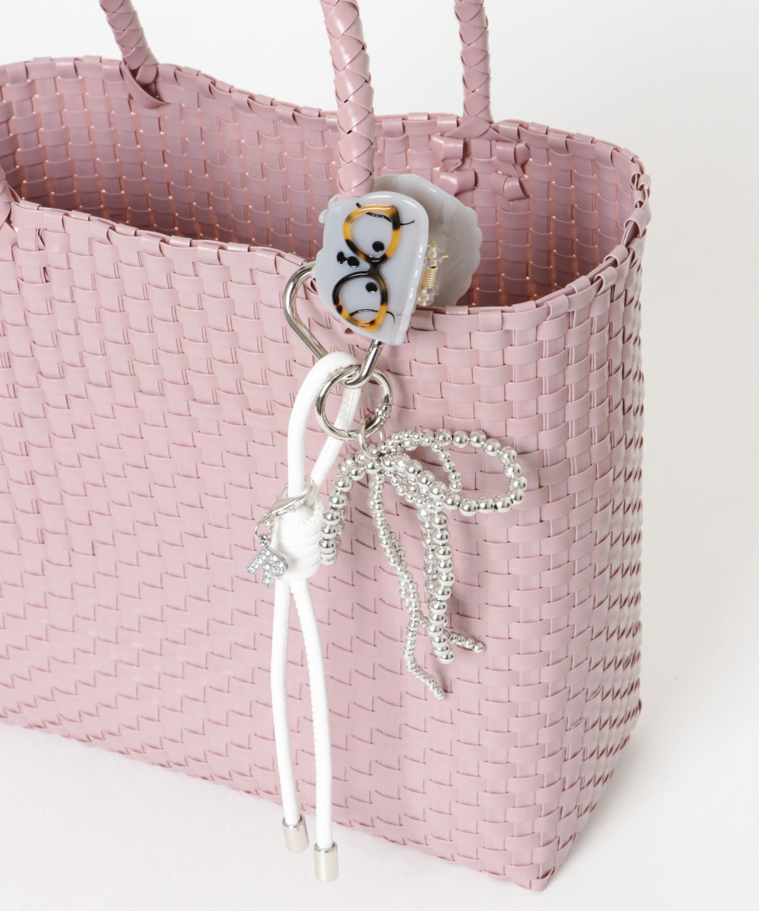 クリップチャームメルカドバッグ PINK One