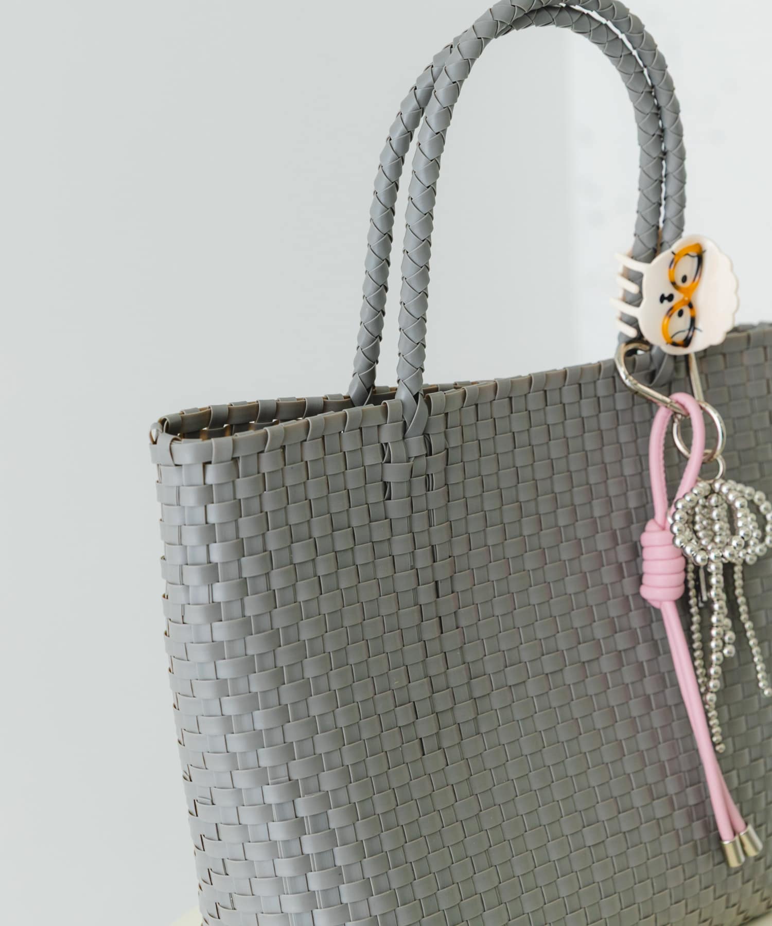 クリップチャームメルカドバッグ GRAY One