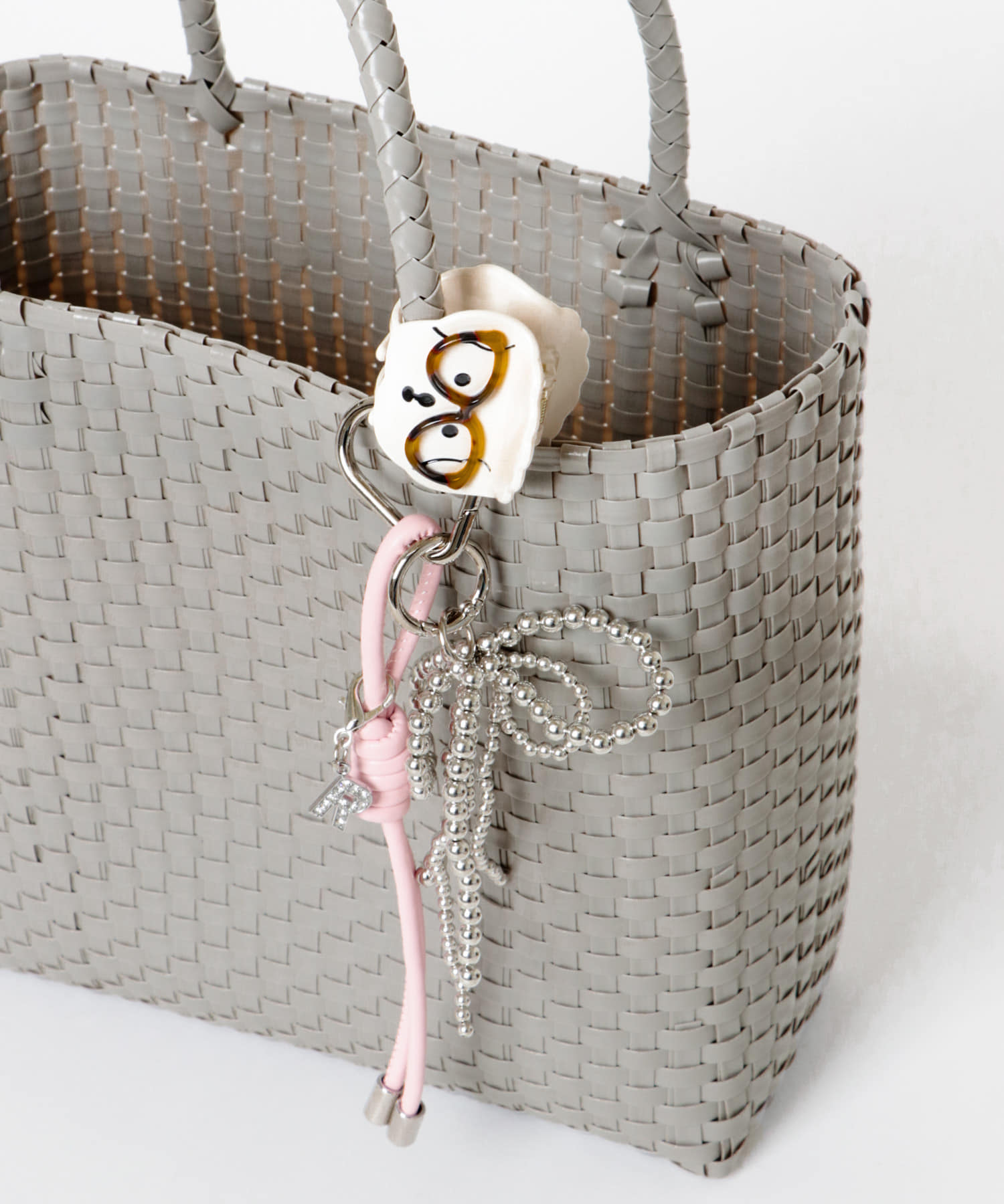 クリップチャームメルカドバッグ GRAY One