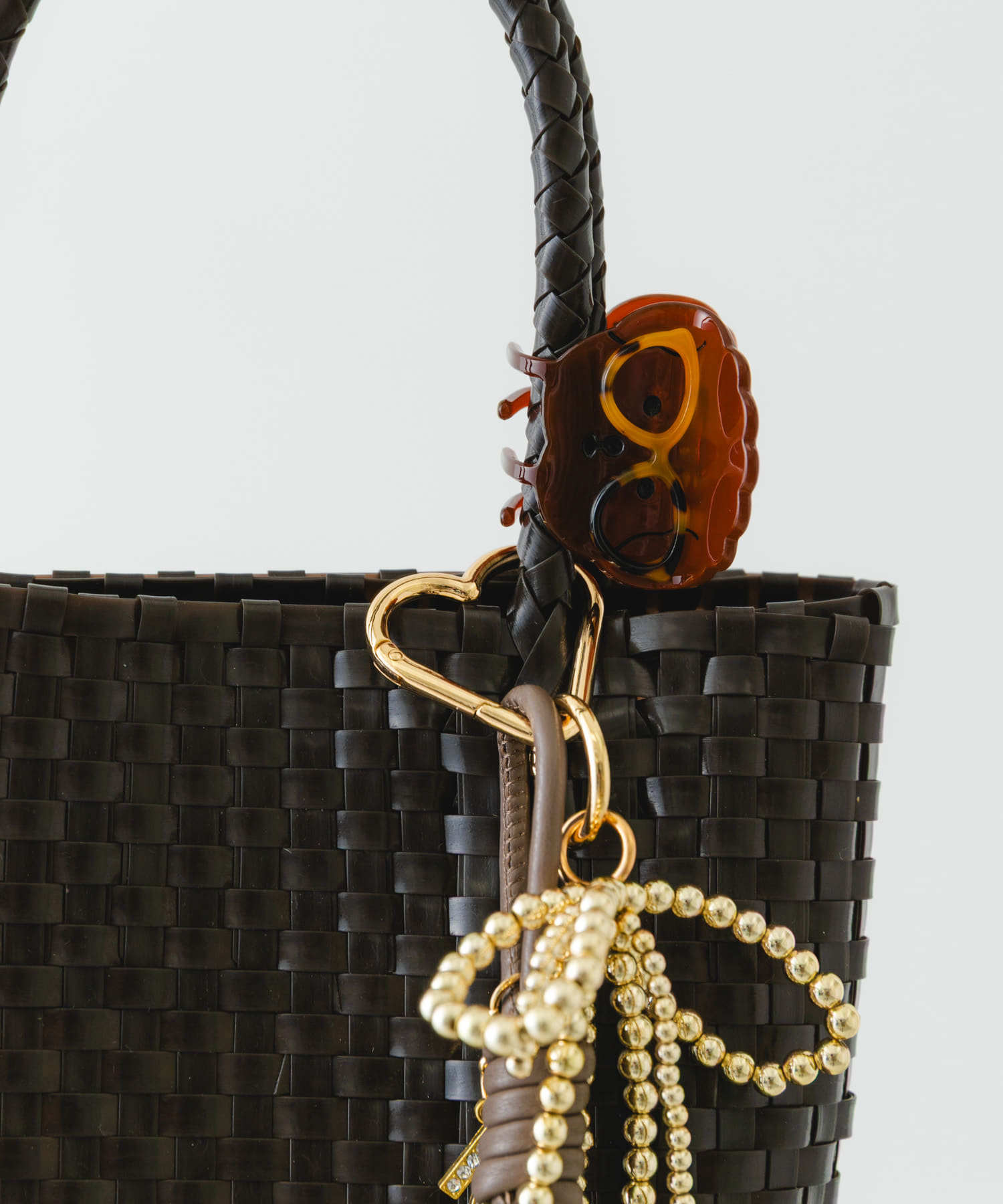 クリップチャームタテナガメルカドバッグ CHOCO One