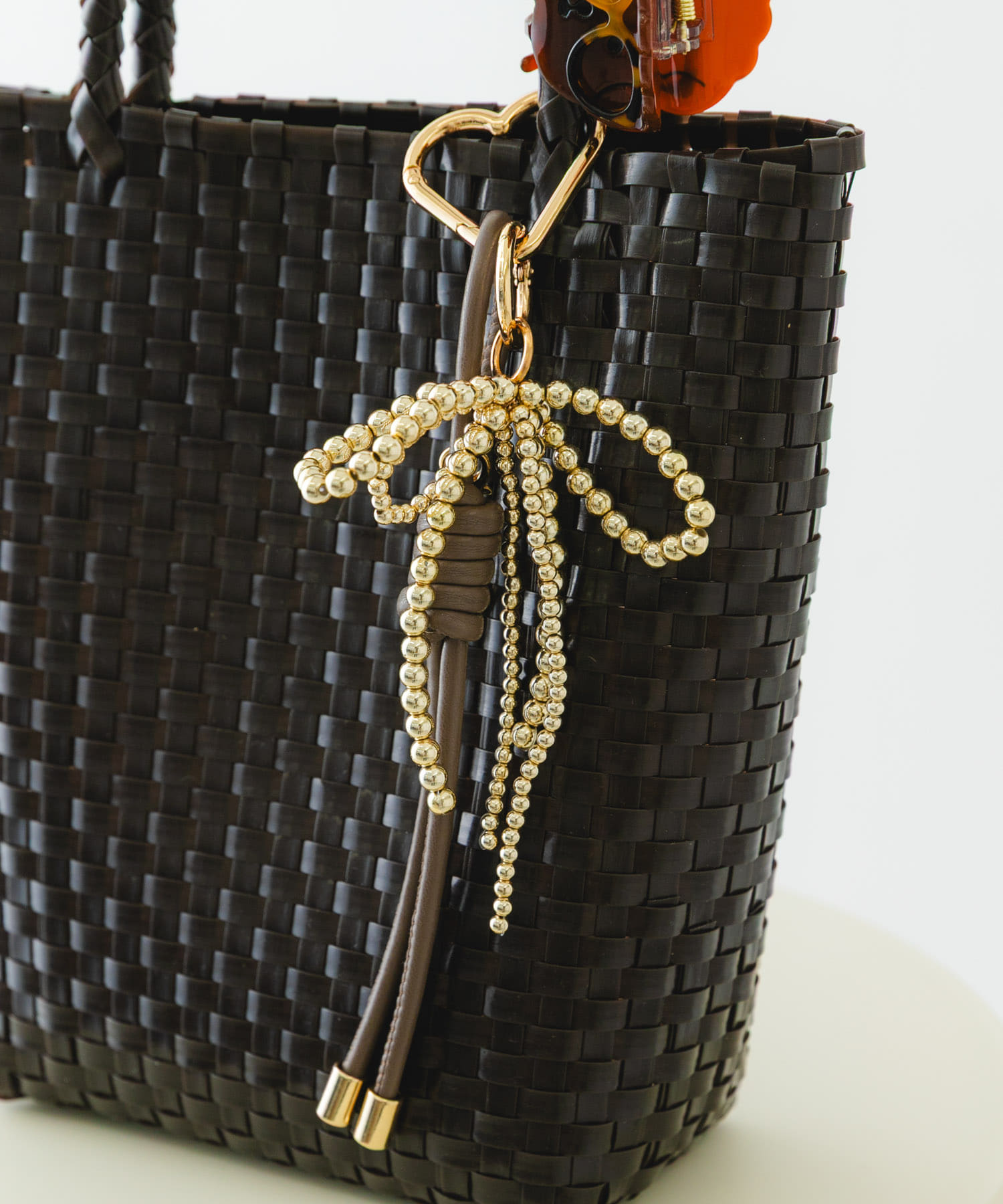 クリップチャームタテナガメルカドバッグ CHOCO One