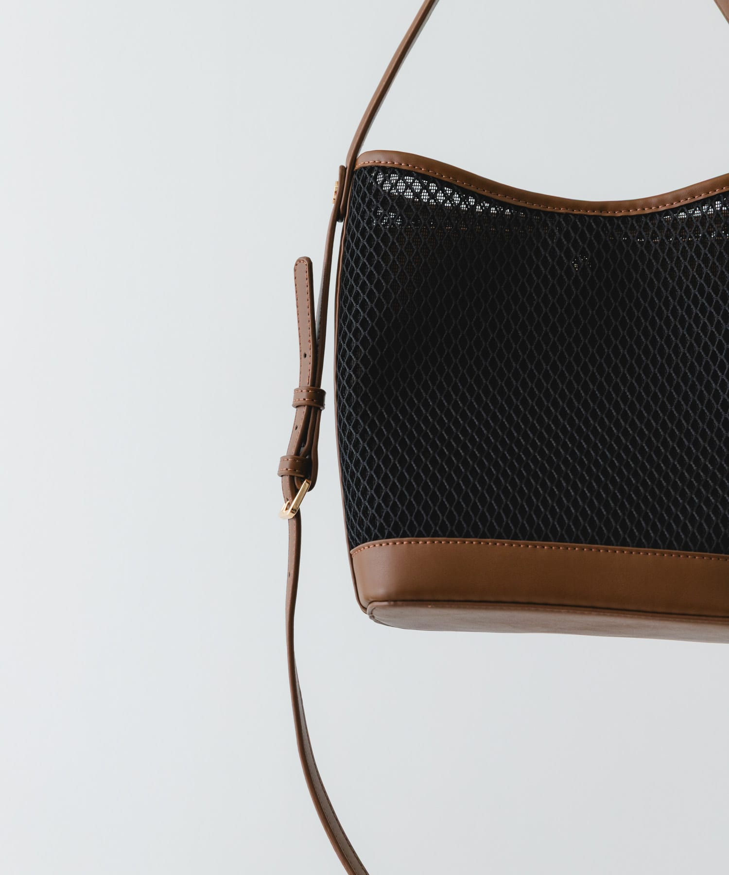 グラスホルダーセットメッシュ2WAYバッグ BLACK One