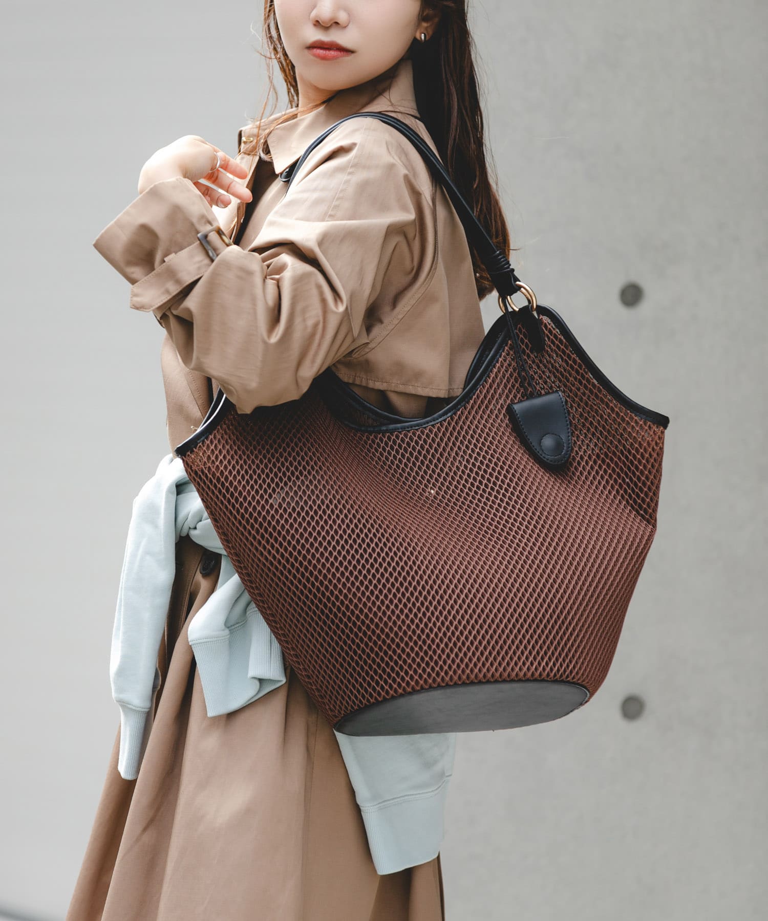 グラスホルダーセットメッシュトートバッグ