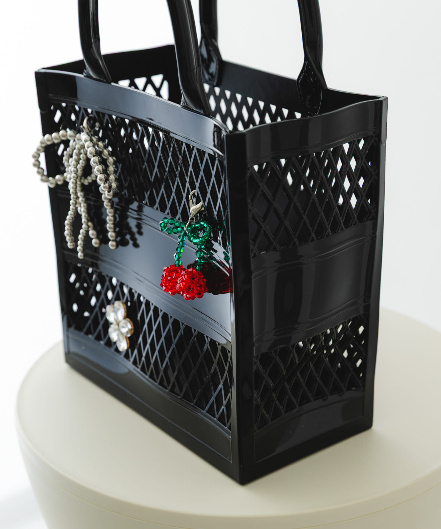 チャームセットジェリーバッグ BLACK One