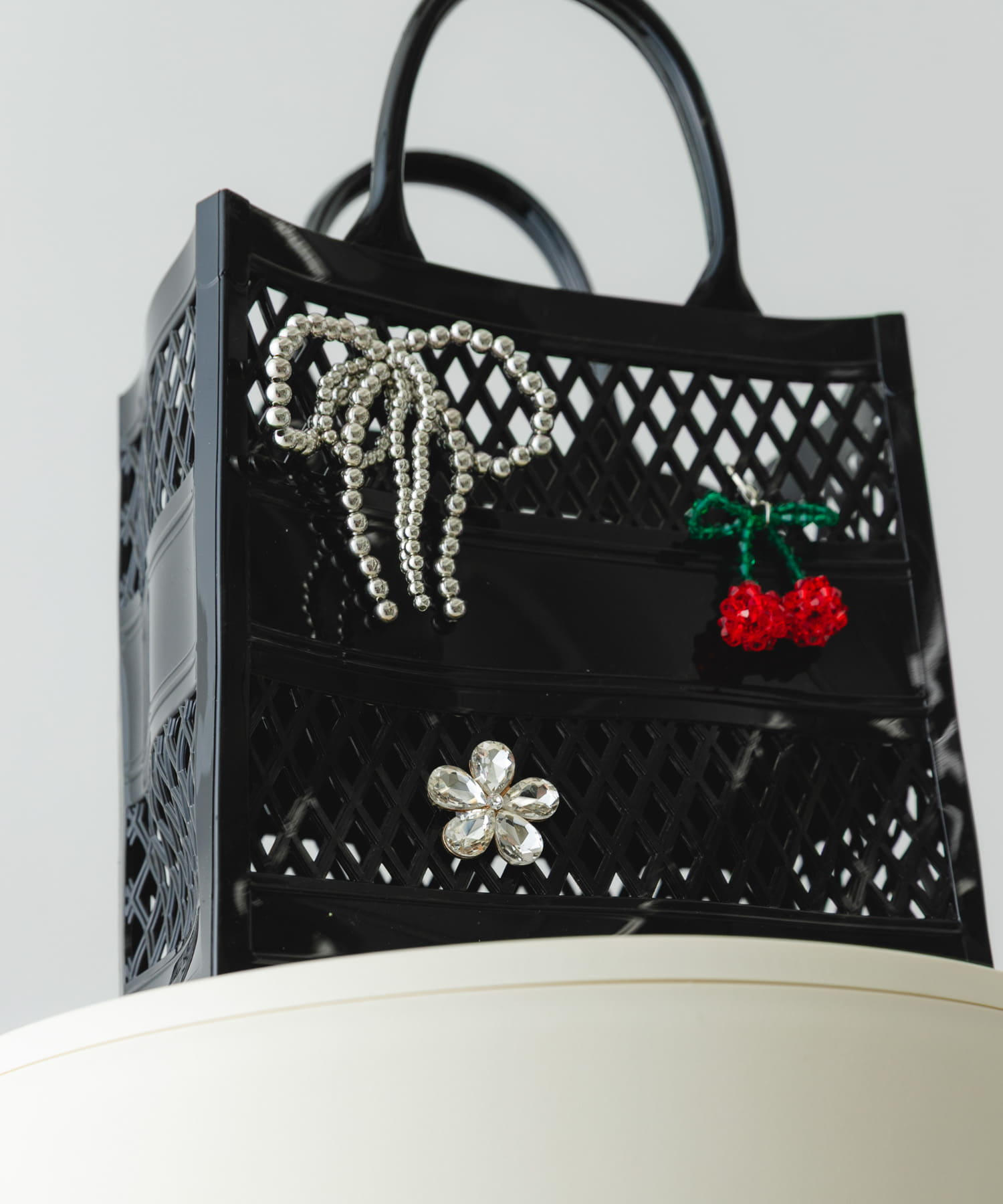 チャームセットジェリーバッグ BLACK One