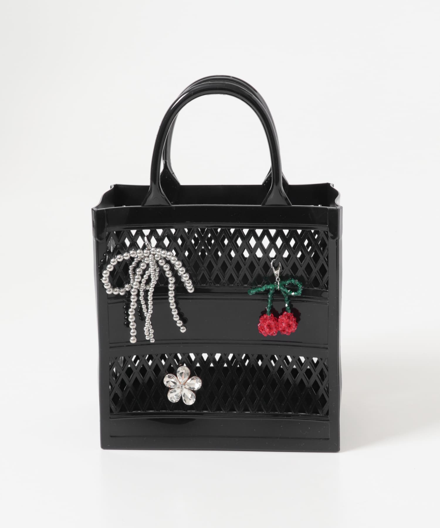 チャームセットジェリーバッグ BLACK One