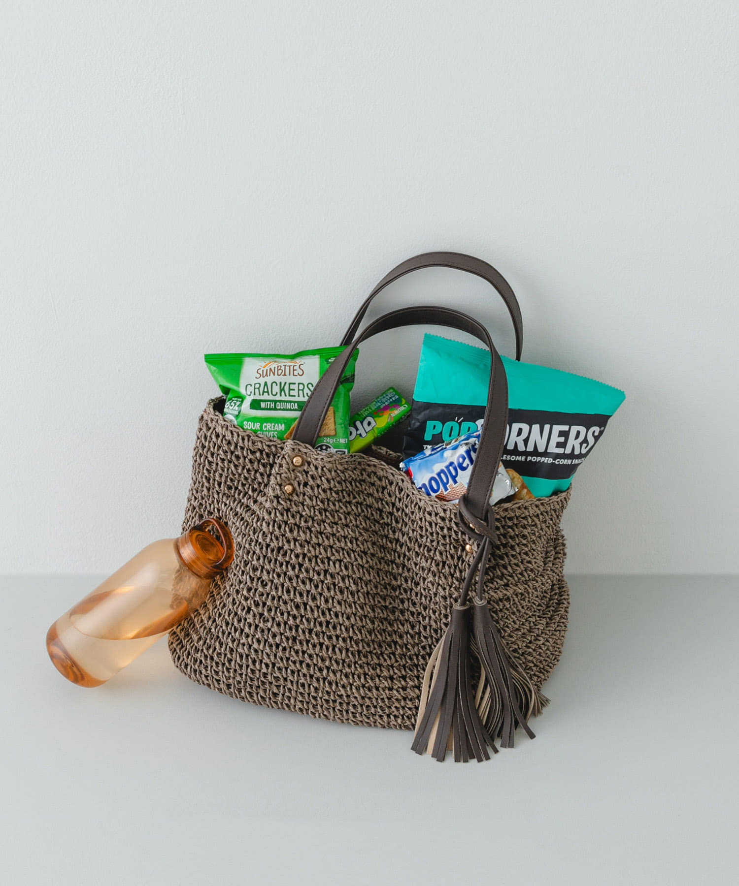 タッセル付ペーパーバッグ