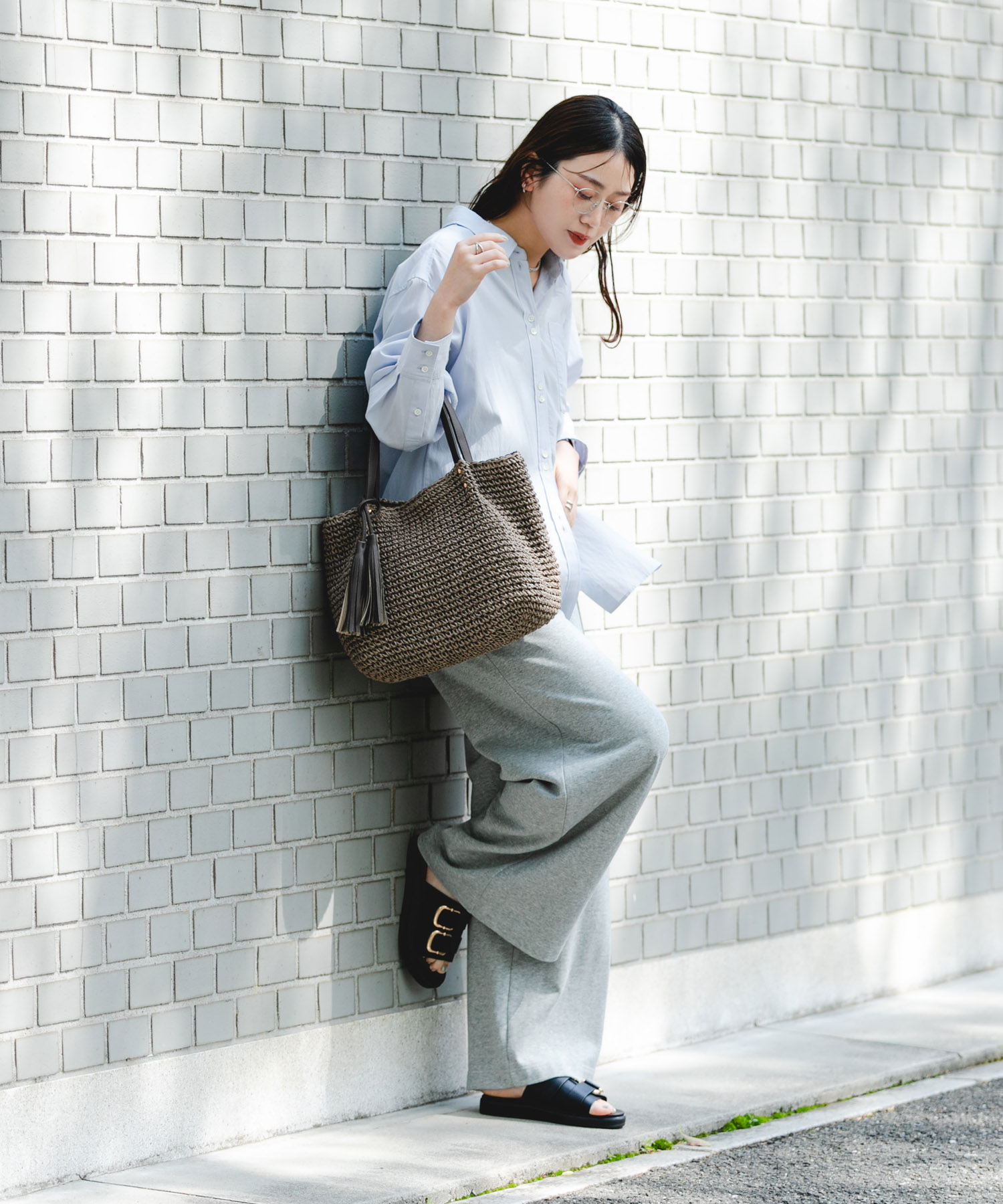 タッセル付ペーパーバッグ GRGxGRG One