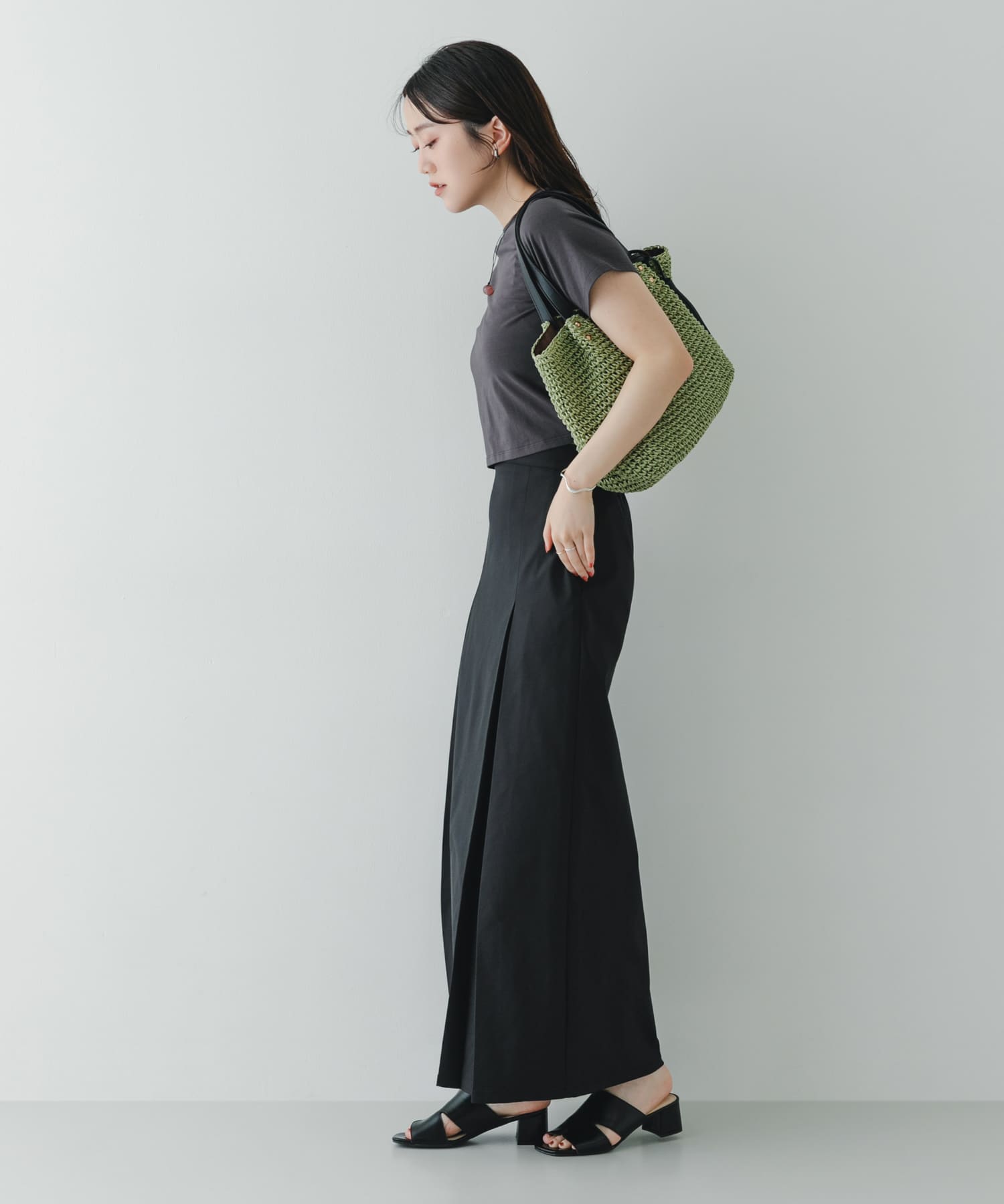 タッセル付ペーパーバッグ PSTCHOxBLK One