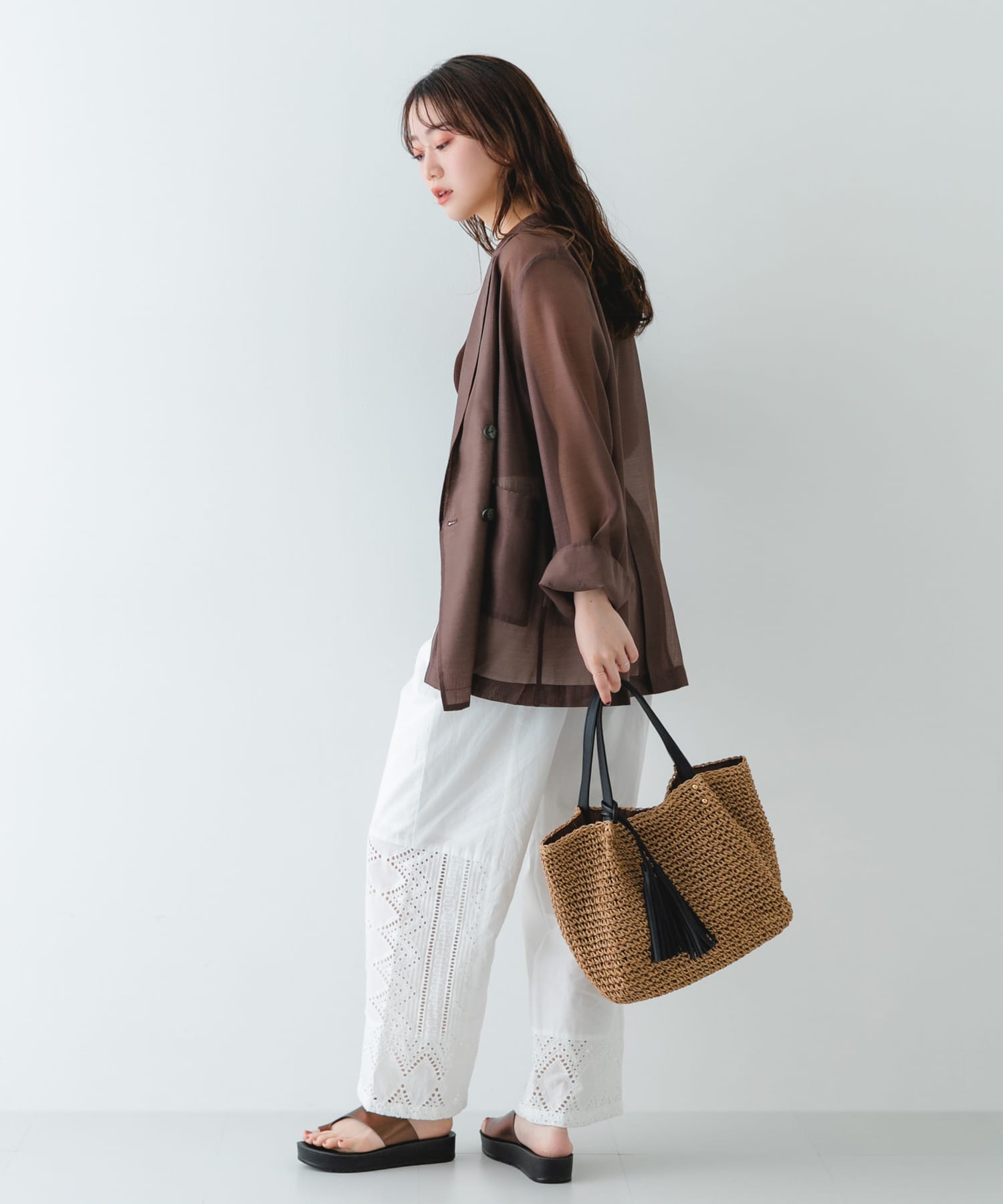 タッセル付ペーパーバッグ CMLxBLK One