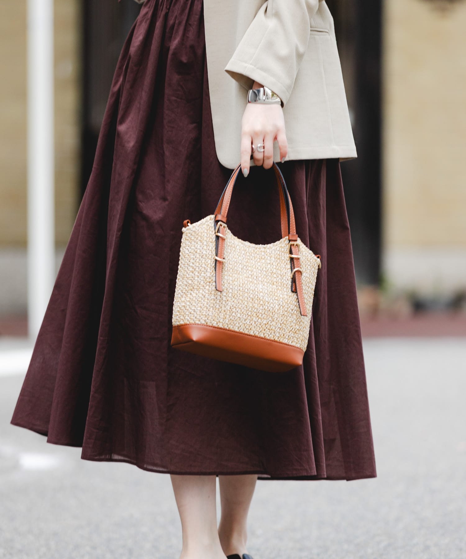 メッシュ2WAYバッグ BEGxCML One