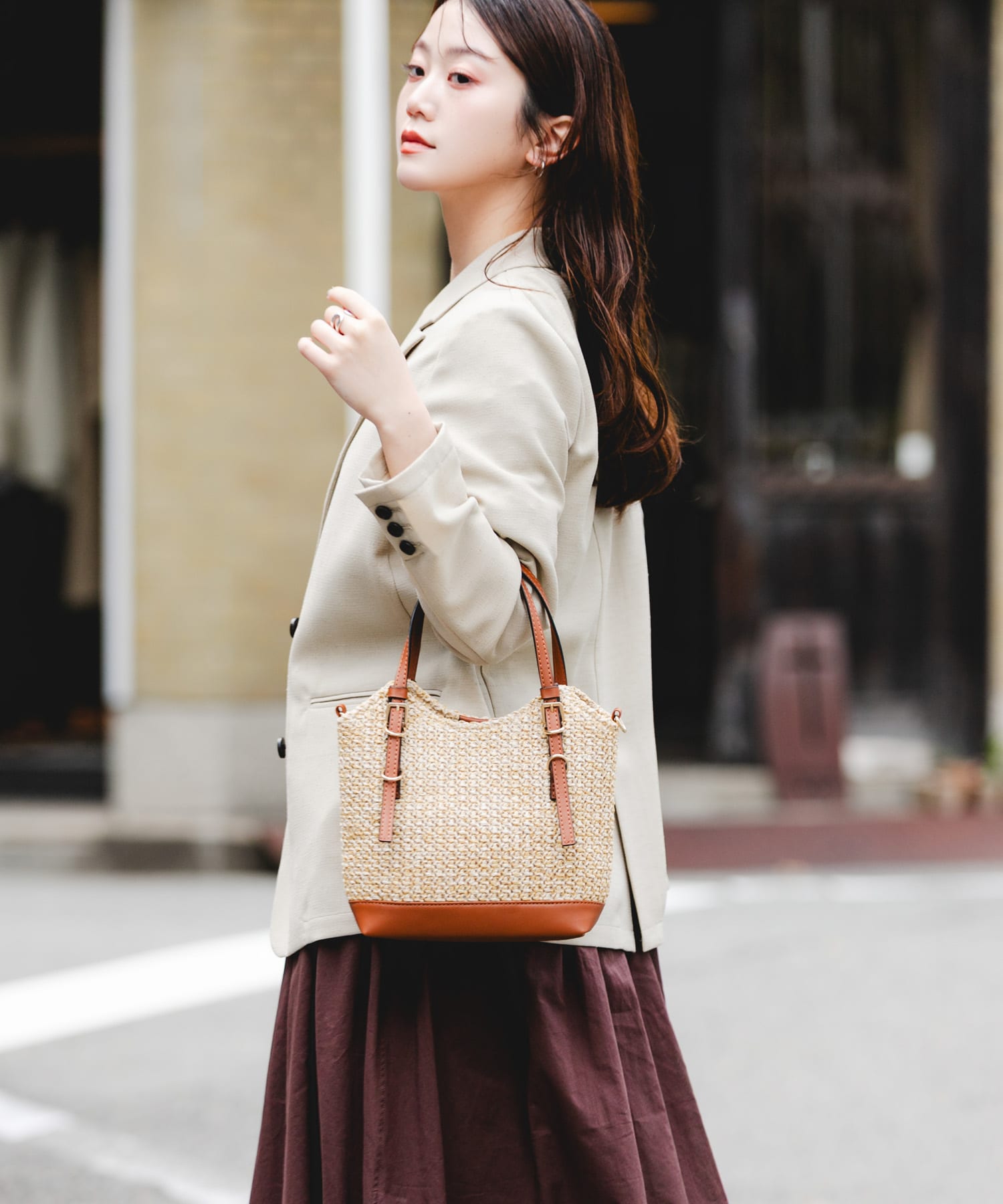 メッシュ2WAYバッグ BEGxCML One