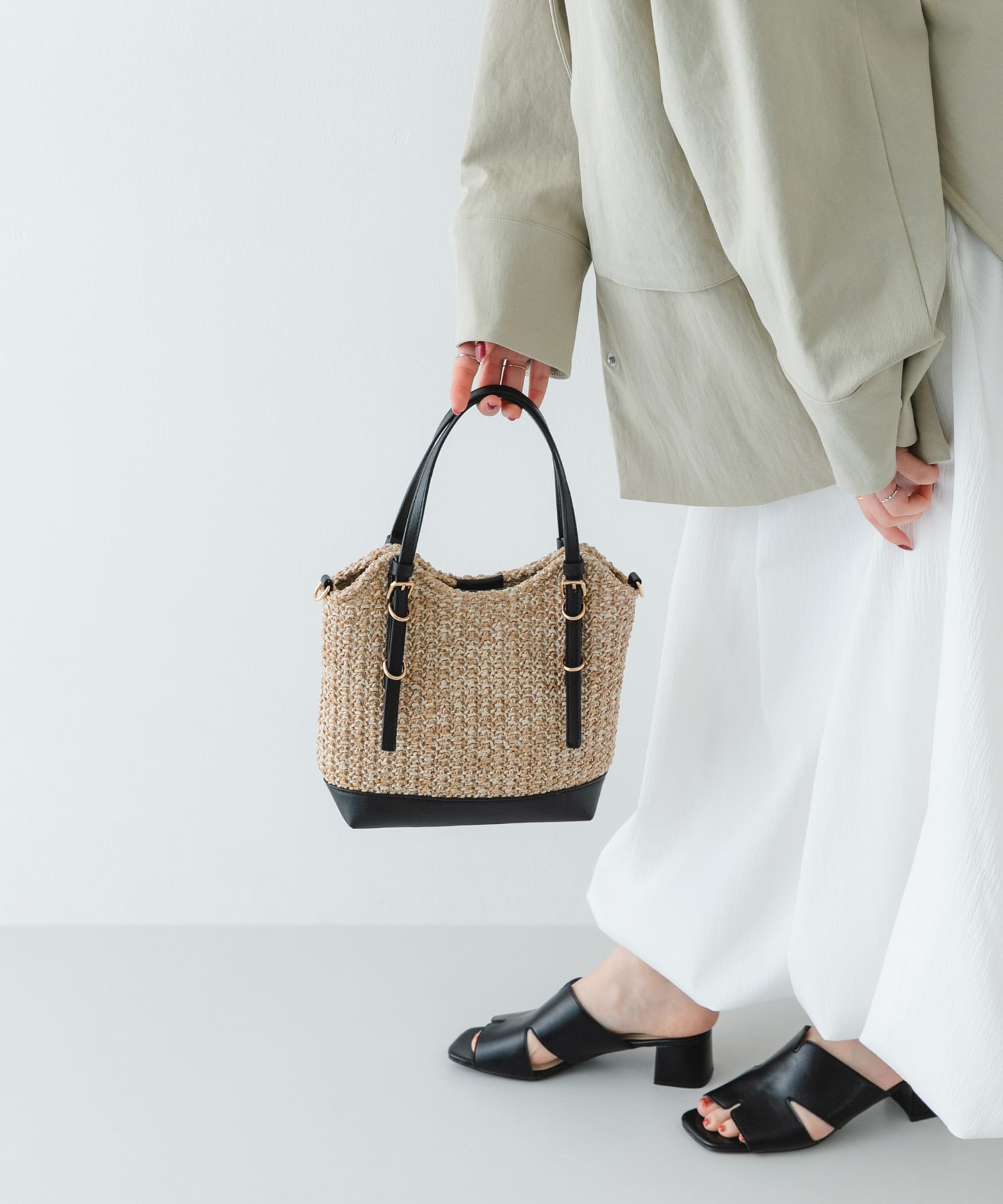 メッシュ2WAYバッグ BEGxBLK One