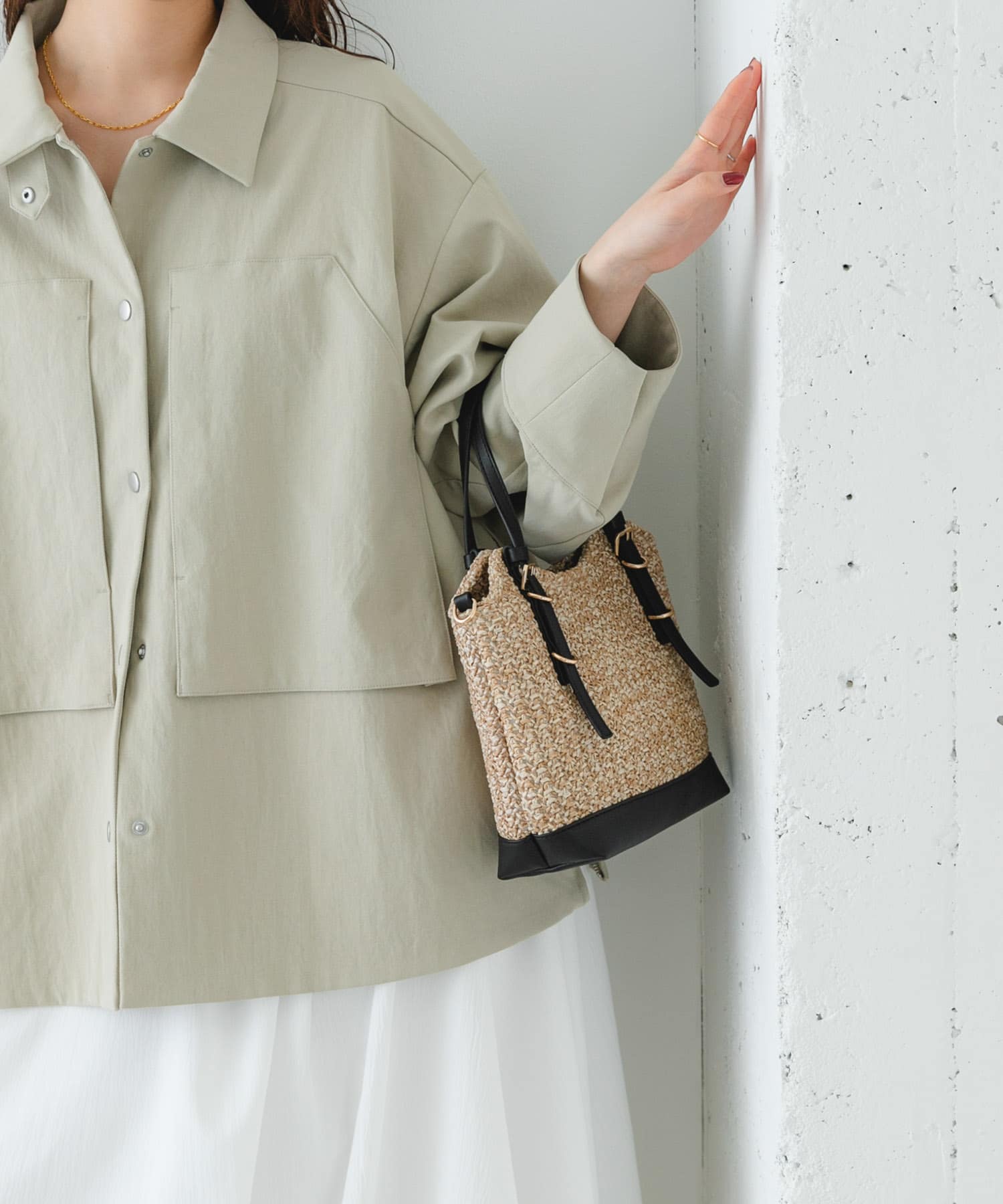 メッシュ2WAYバッグ BEGxBLK One