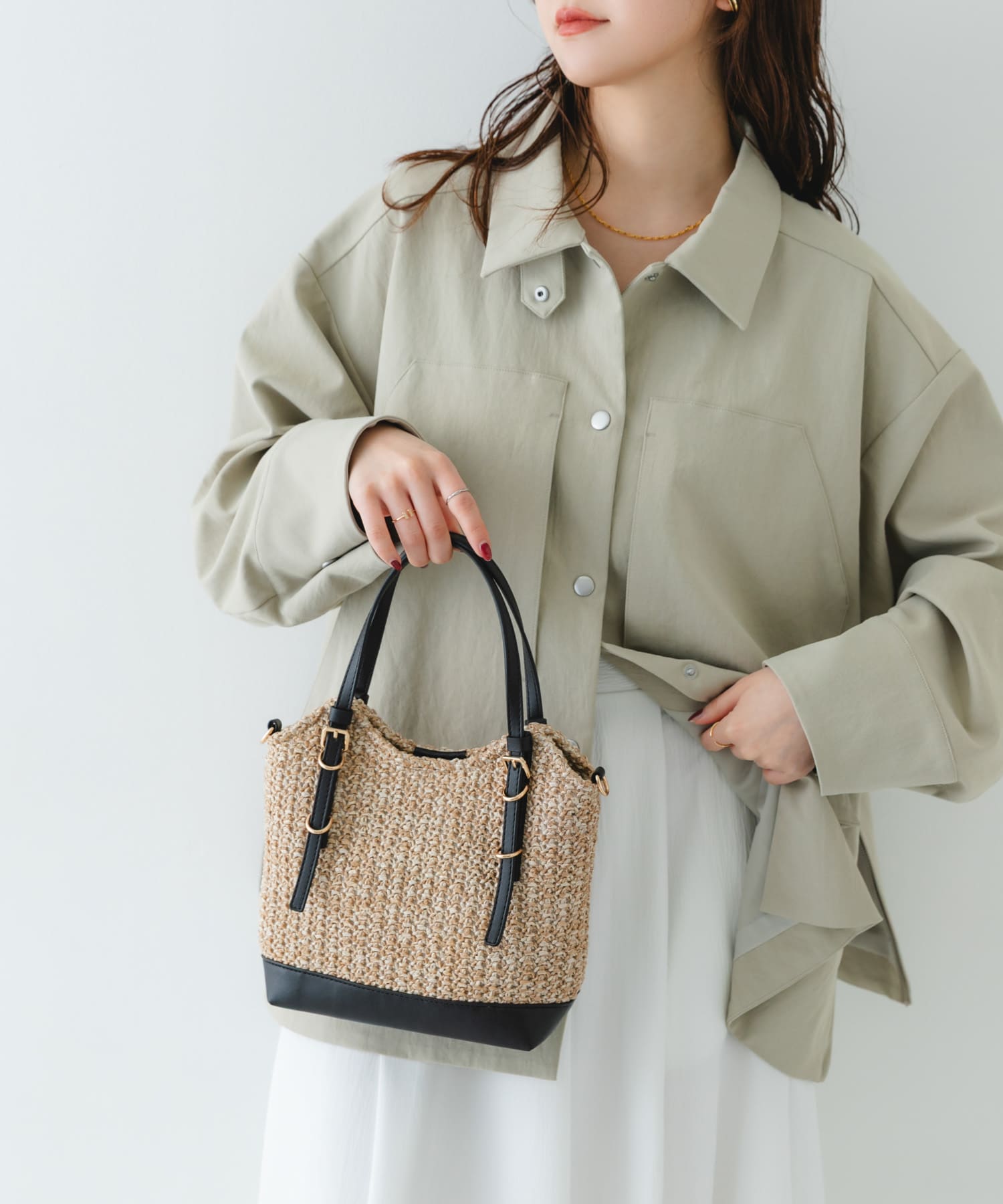 メッシュ2WAYバッグ BEGxBLK One