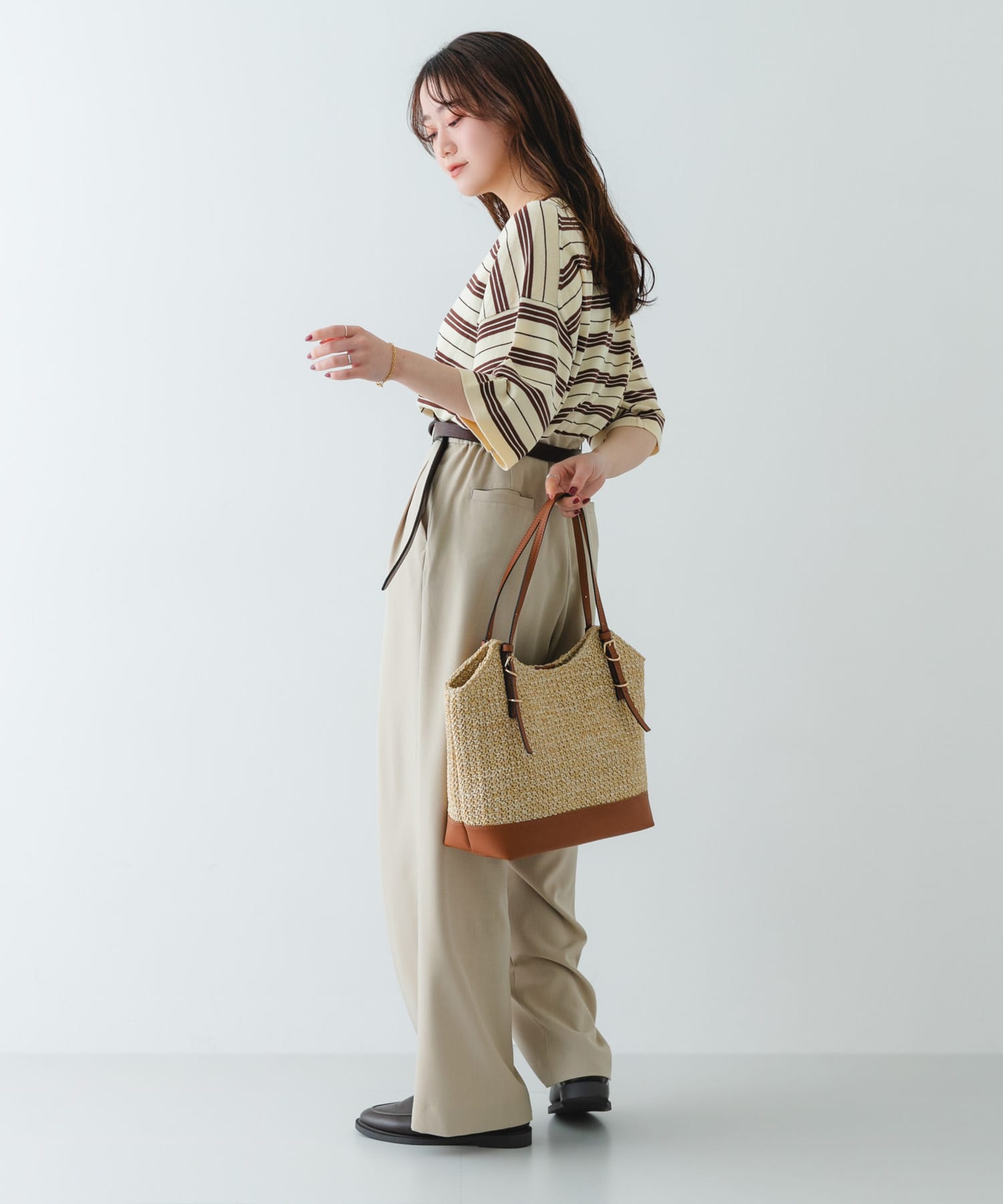 メッシュトートバッグ BEGxCML One